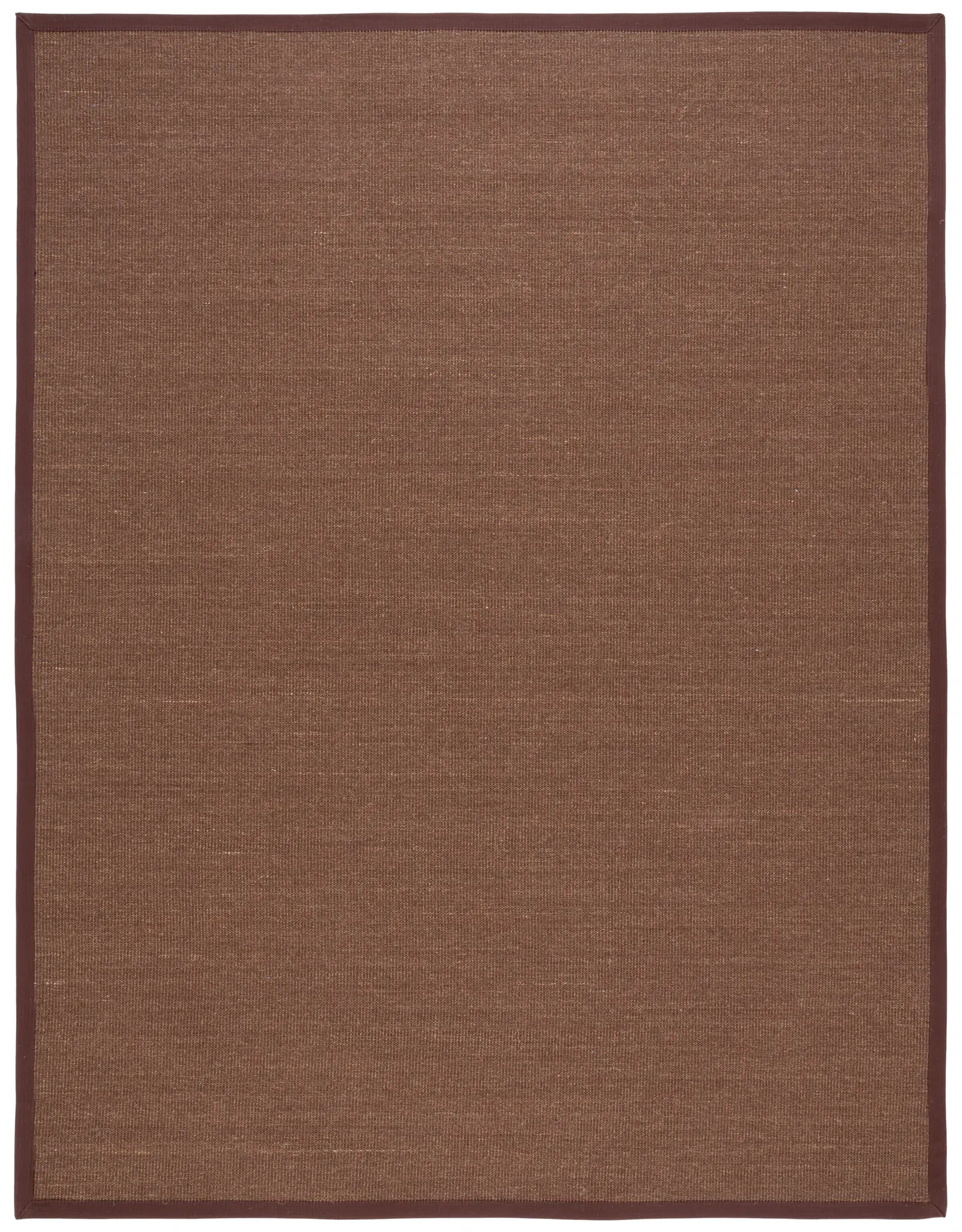 Natural Fiber Ribbed Border Sisal Rug