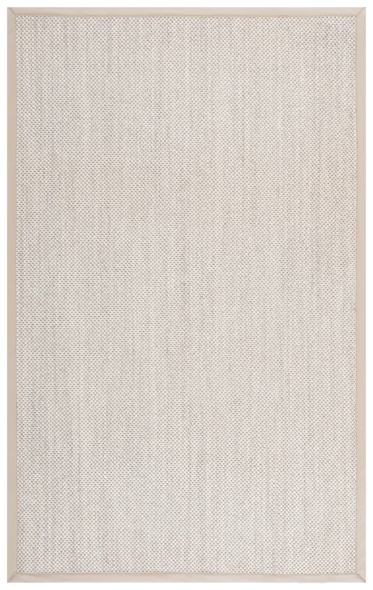 Natural Fiber Pinpoint Bordered Sisal Rug
