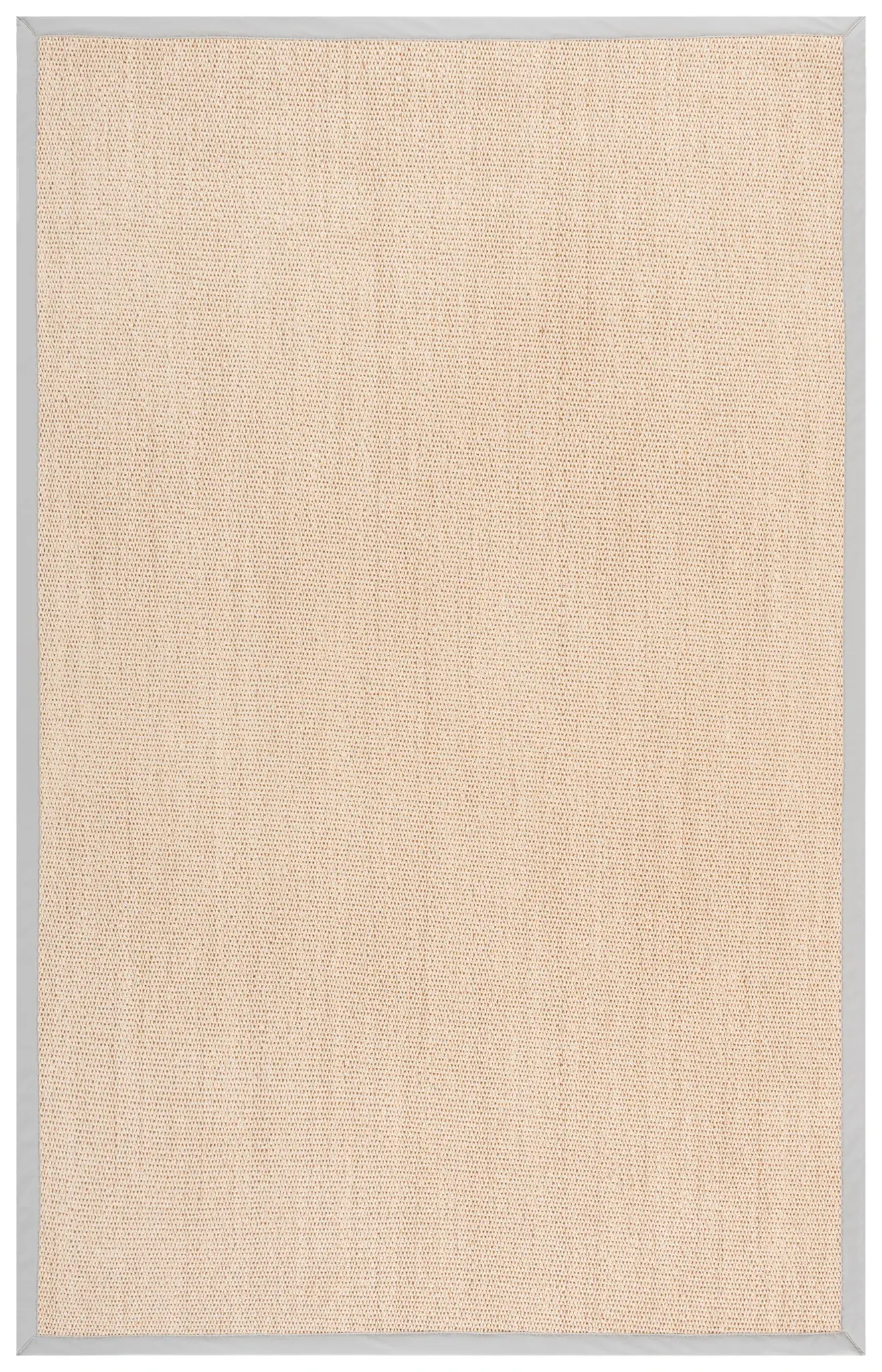Natural Fiber Bordered Tweed Weave Sisal Rug