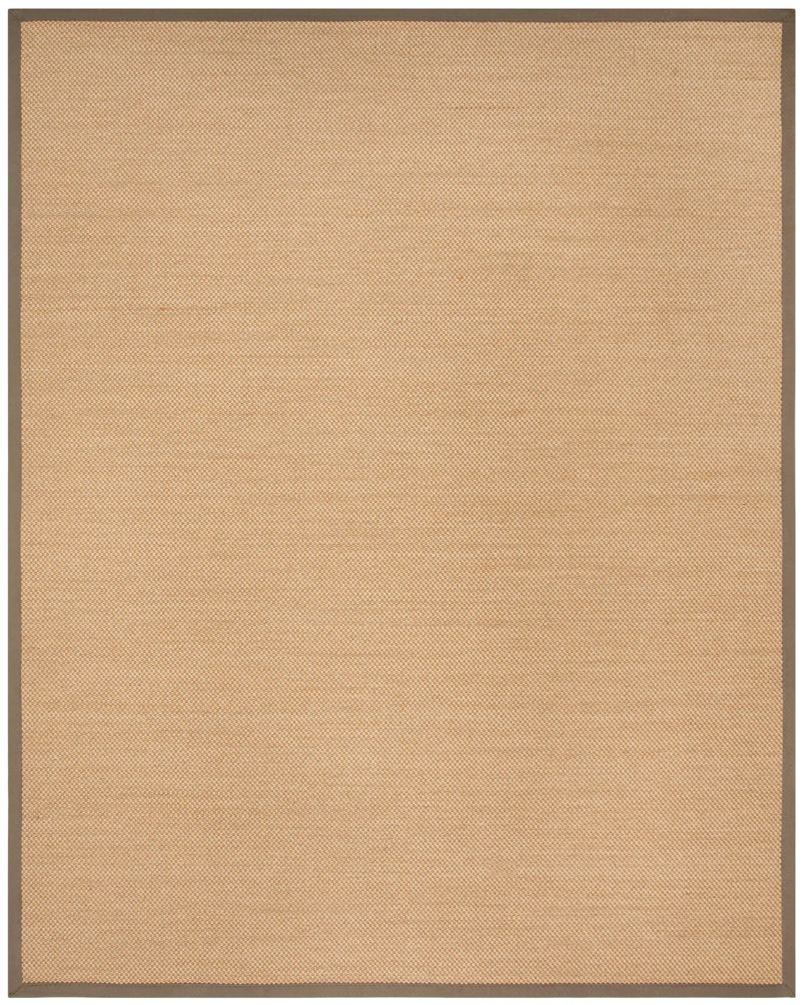 Natural Fiber Trinidad Bordered Sisal Rug