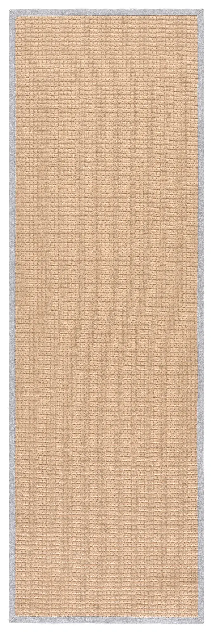 Natural Fiber Basketweave Border Jute Rug