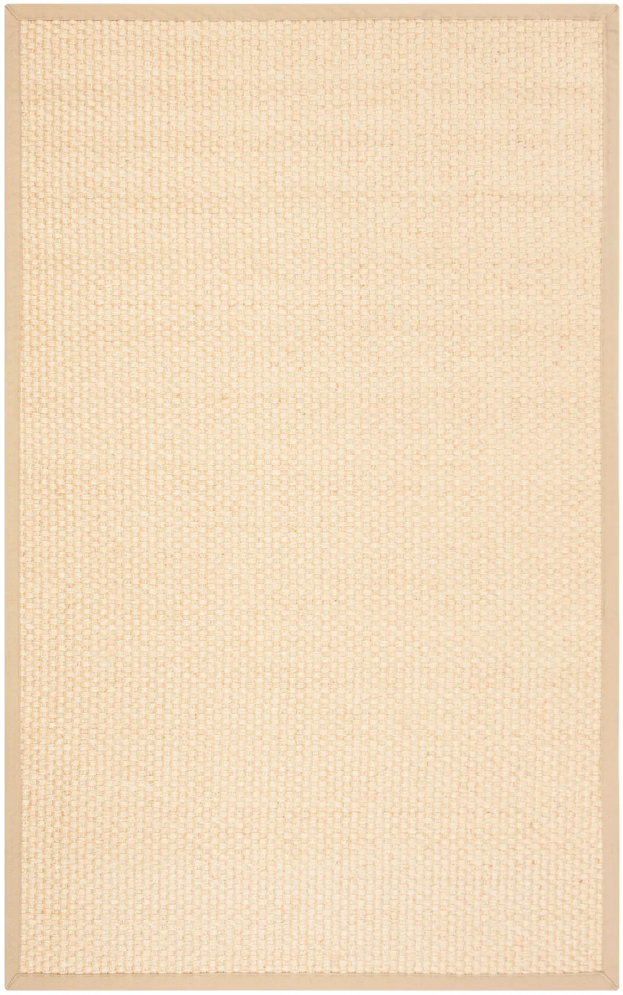 Natural Fiber Fabric Border Sisal Rug