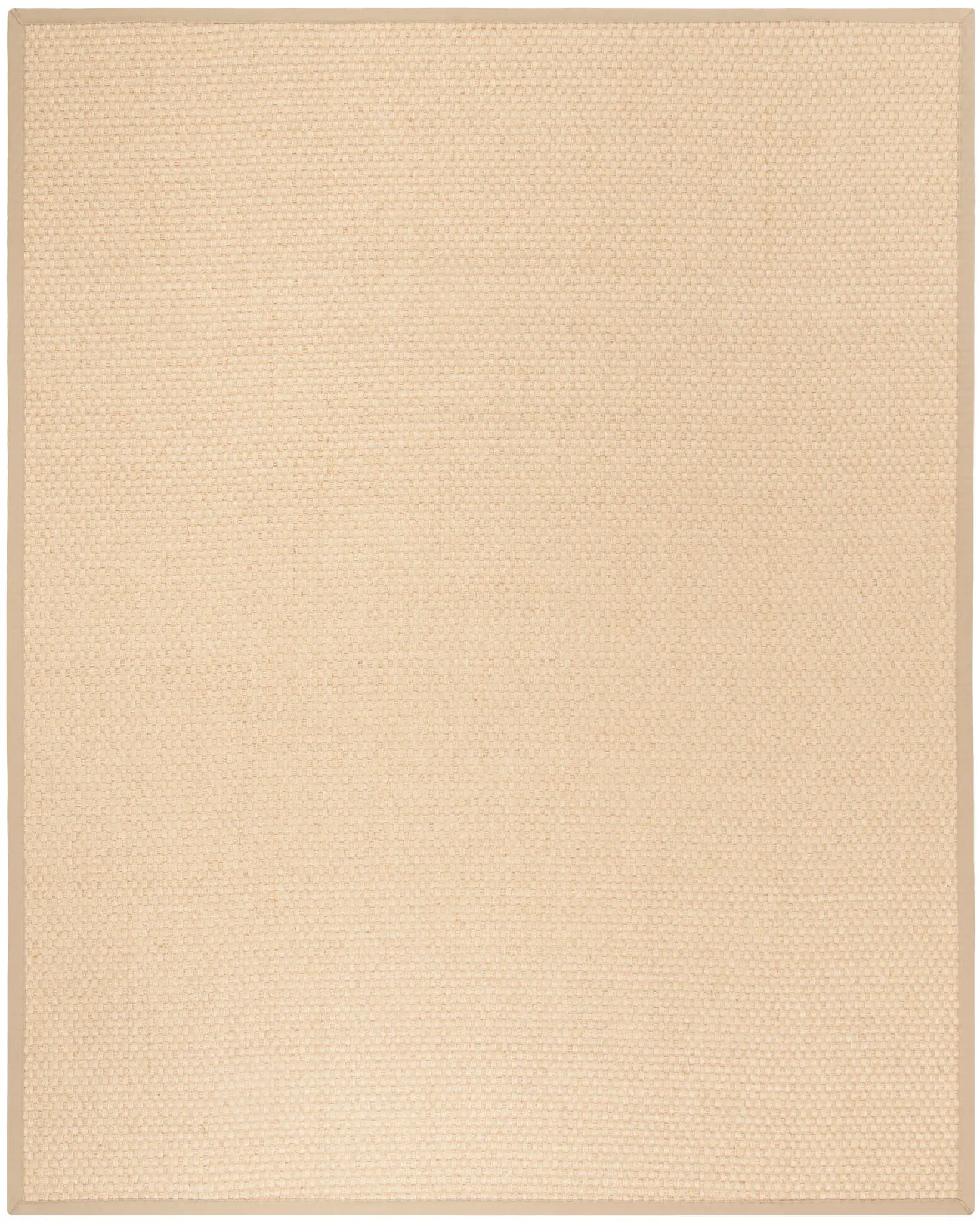 Natural Fiber Fabric Border Sisal Rug