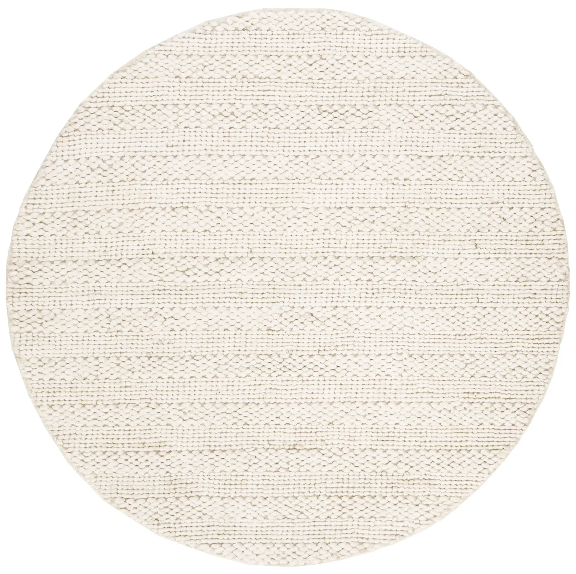 Natural Fiber Solid Hand-Woven Jute Rug