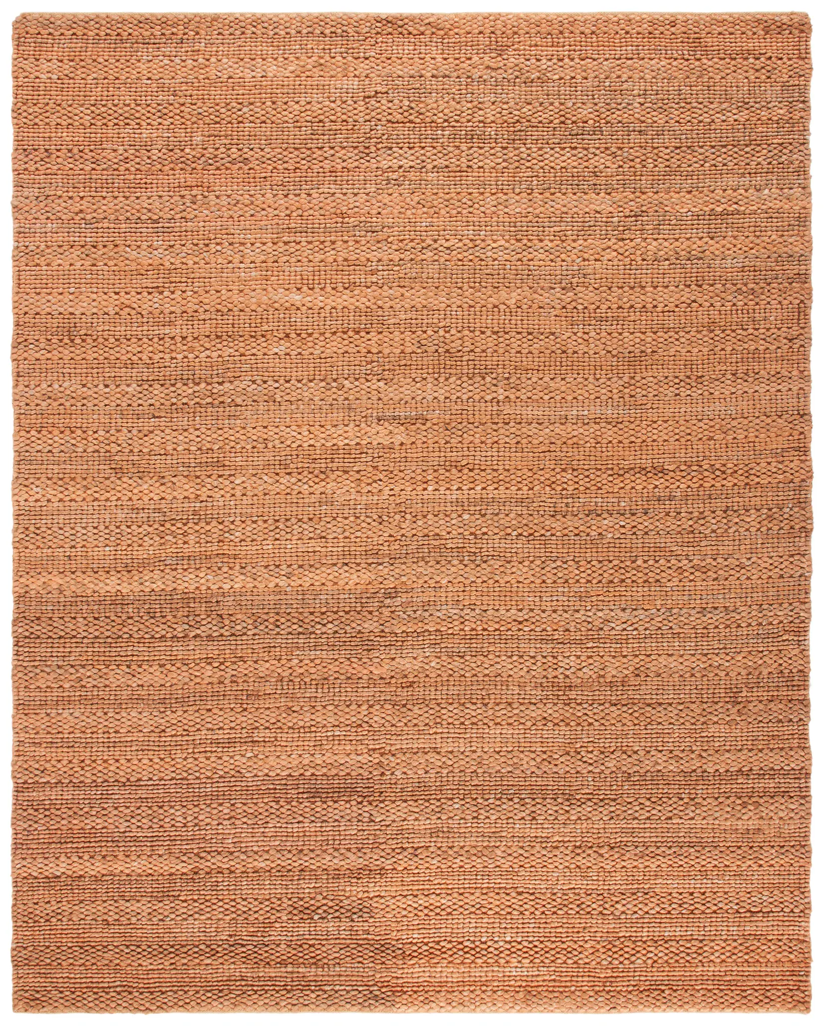 Natural Fiber Solid Hand-Woven Jute Rug