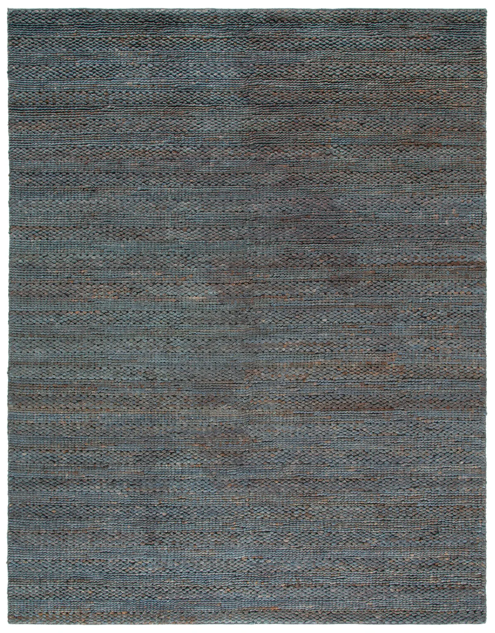 Natural Fiber Solid Hand-Woven Jute Rug