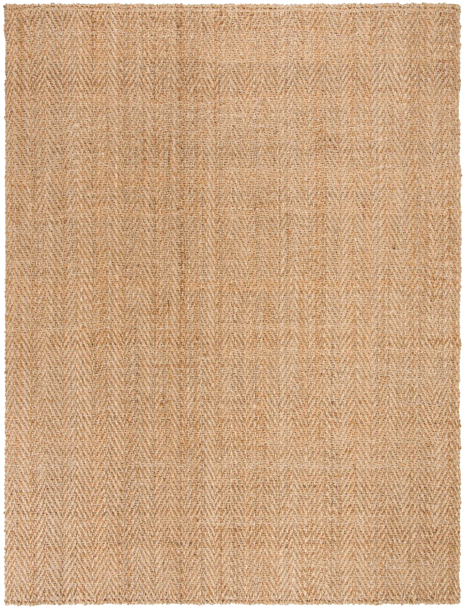 Natural Fiber Mini Chevron Hand-Woven Jute Rug