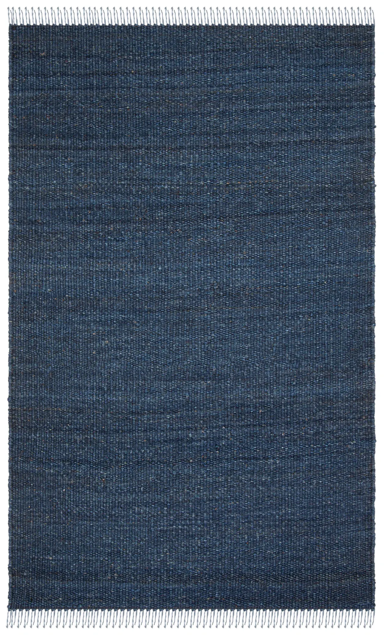 Natural Fiber Variegated Flatweave Hand-Woven Jute Rug