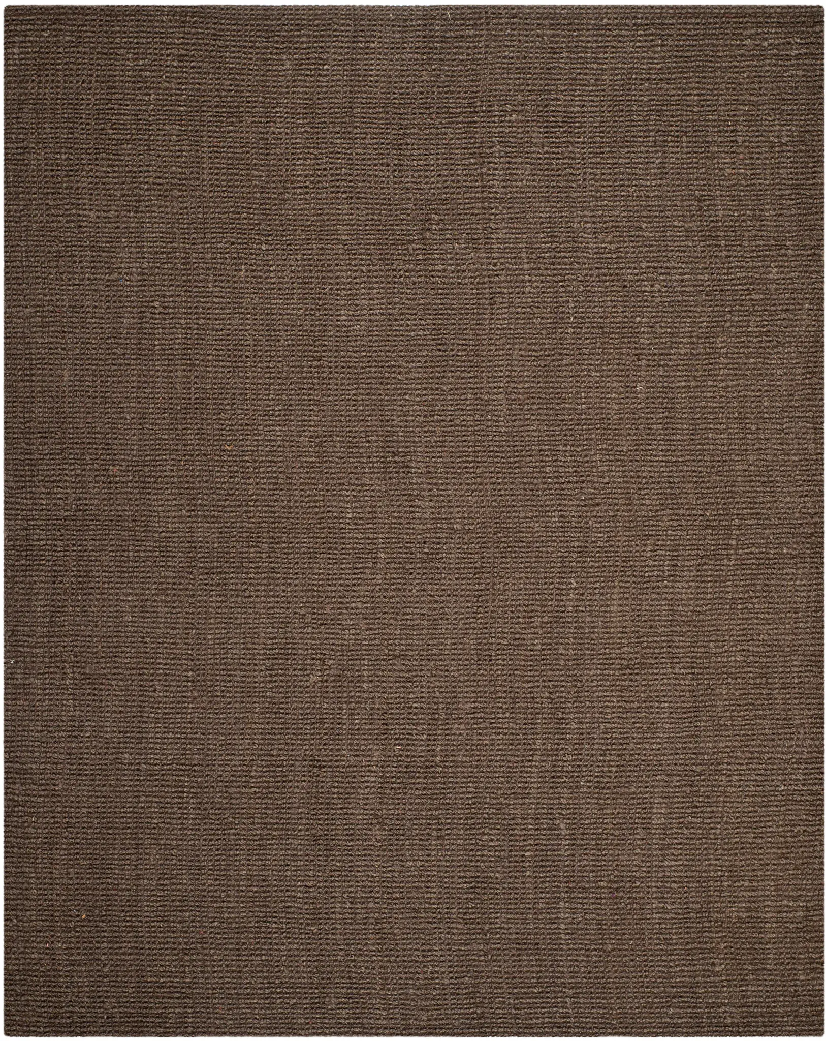 Natural Fiber Ribbed Hand-Woven Jute Rug