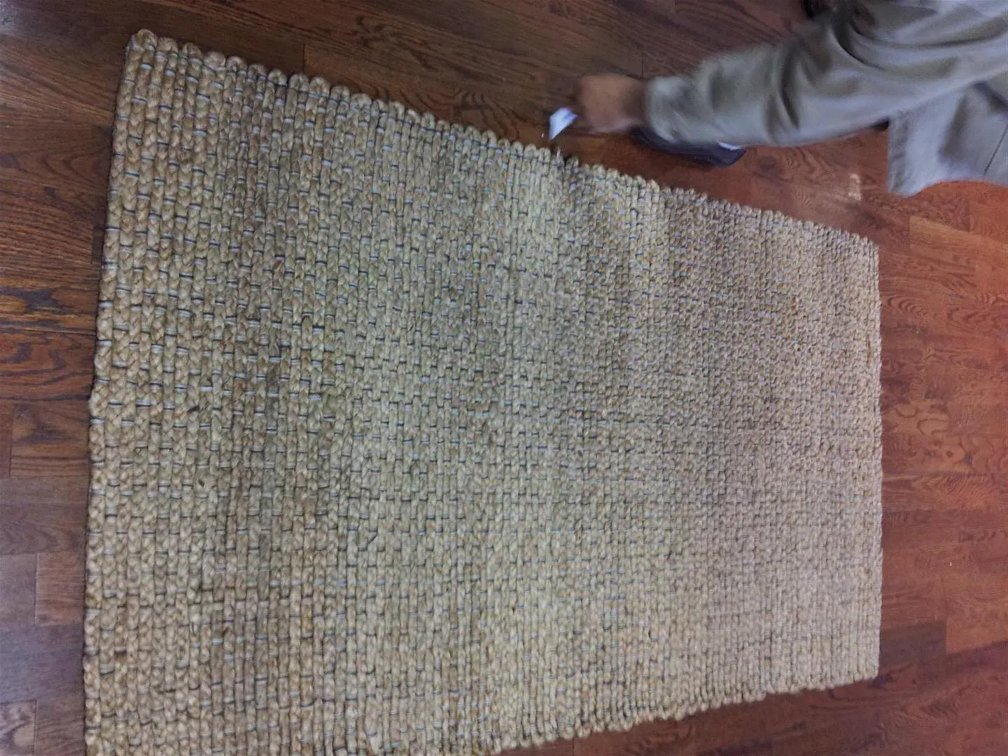 Natural Fiber Saint Martin Hand-Woven Jute Rug