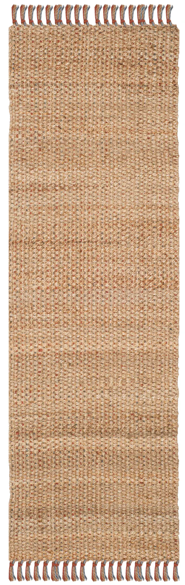 Natural Fiber Turks Hand-Woven Jute Rug