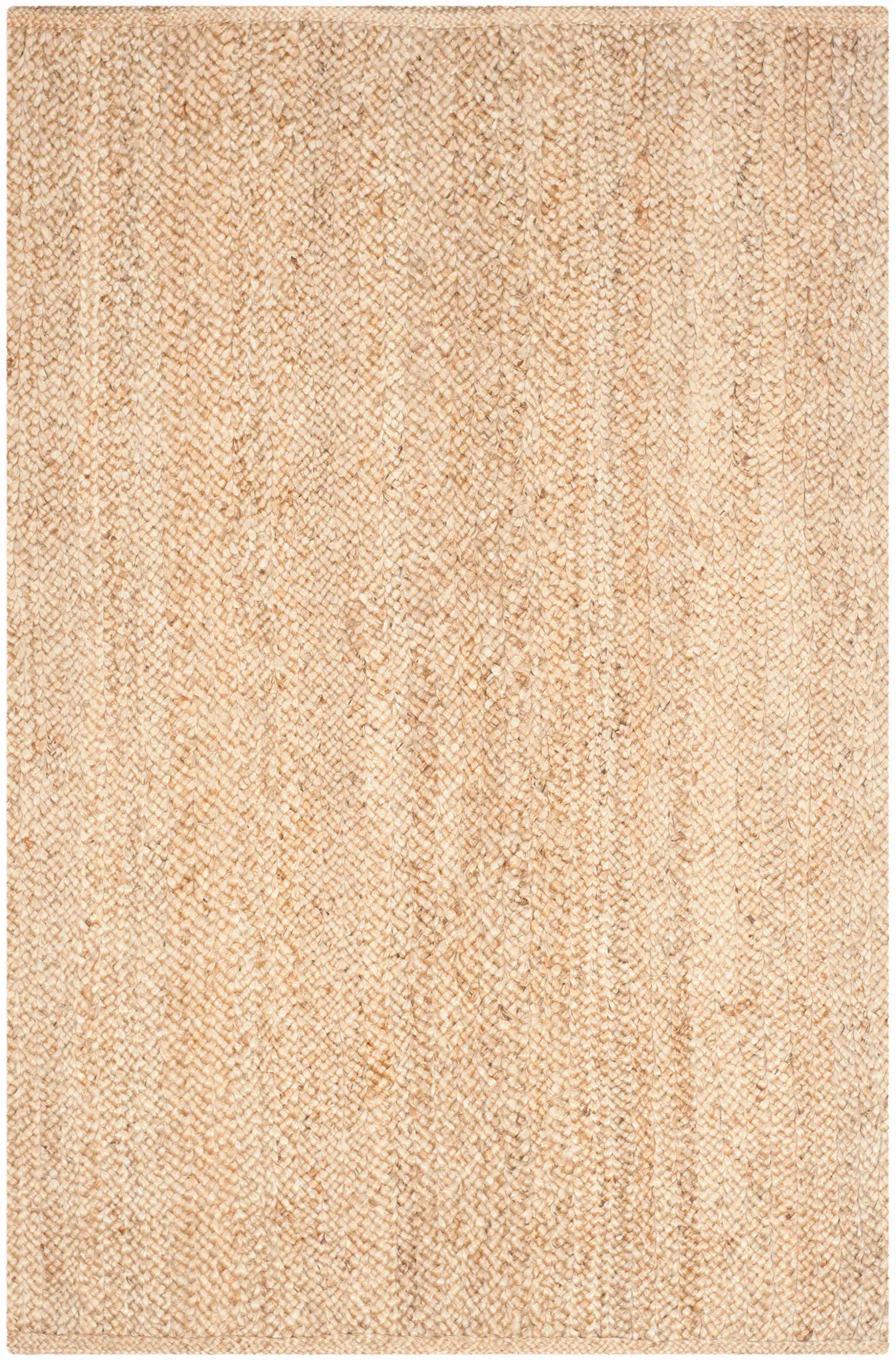Natural Fiber Braided Column Hand-Woven Jute Rug