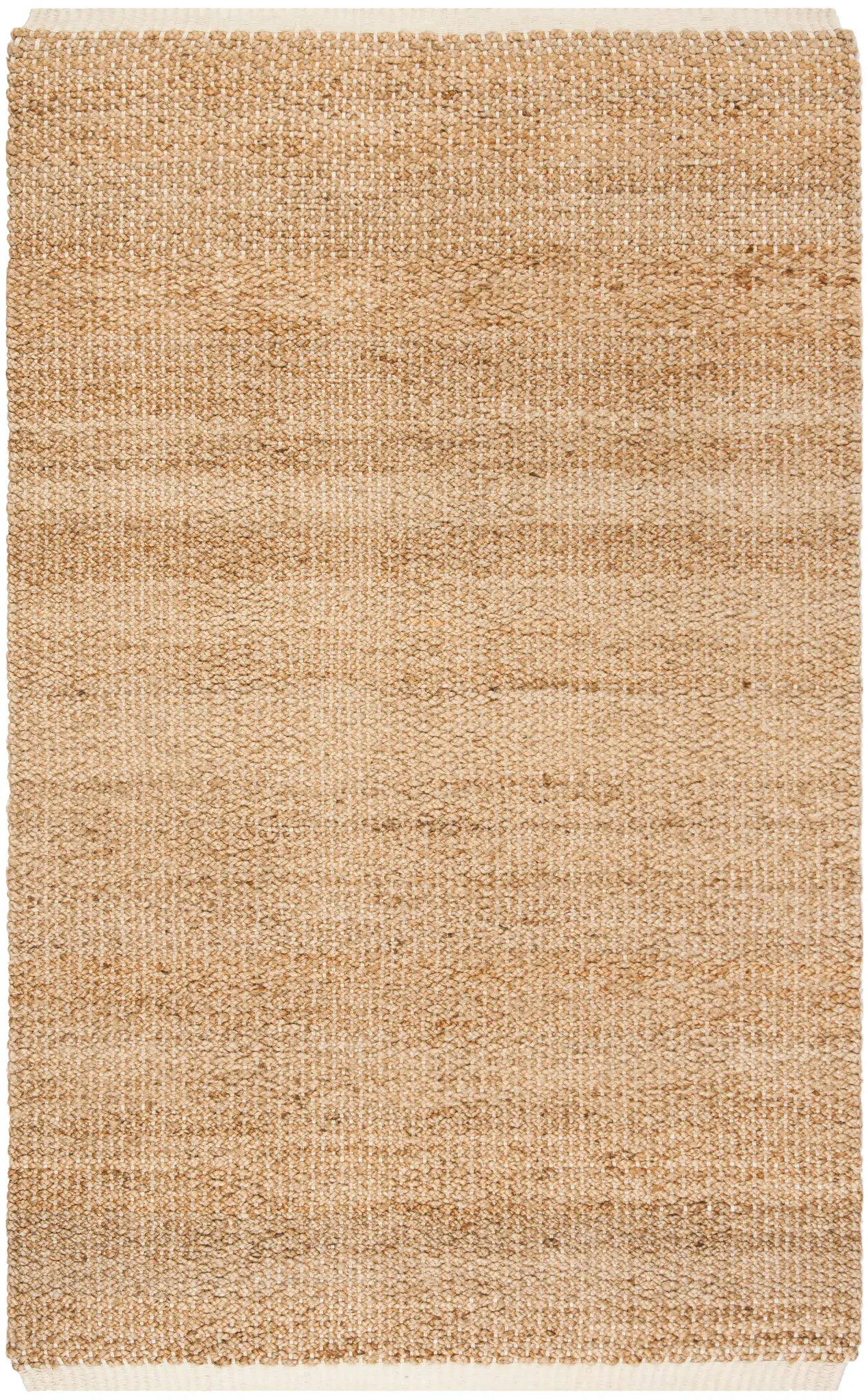 Natural Fiber Saint Kitts Hand-Woven Jute Rug