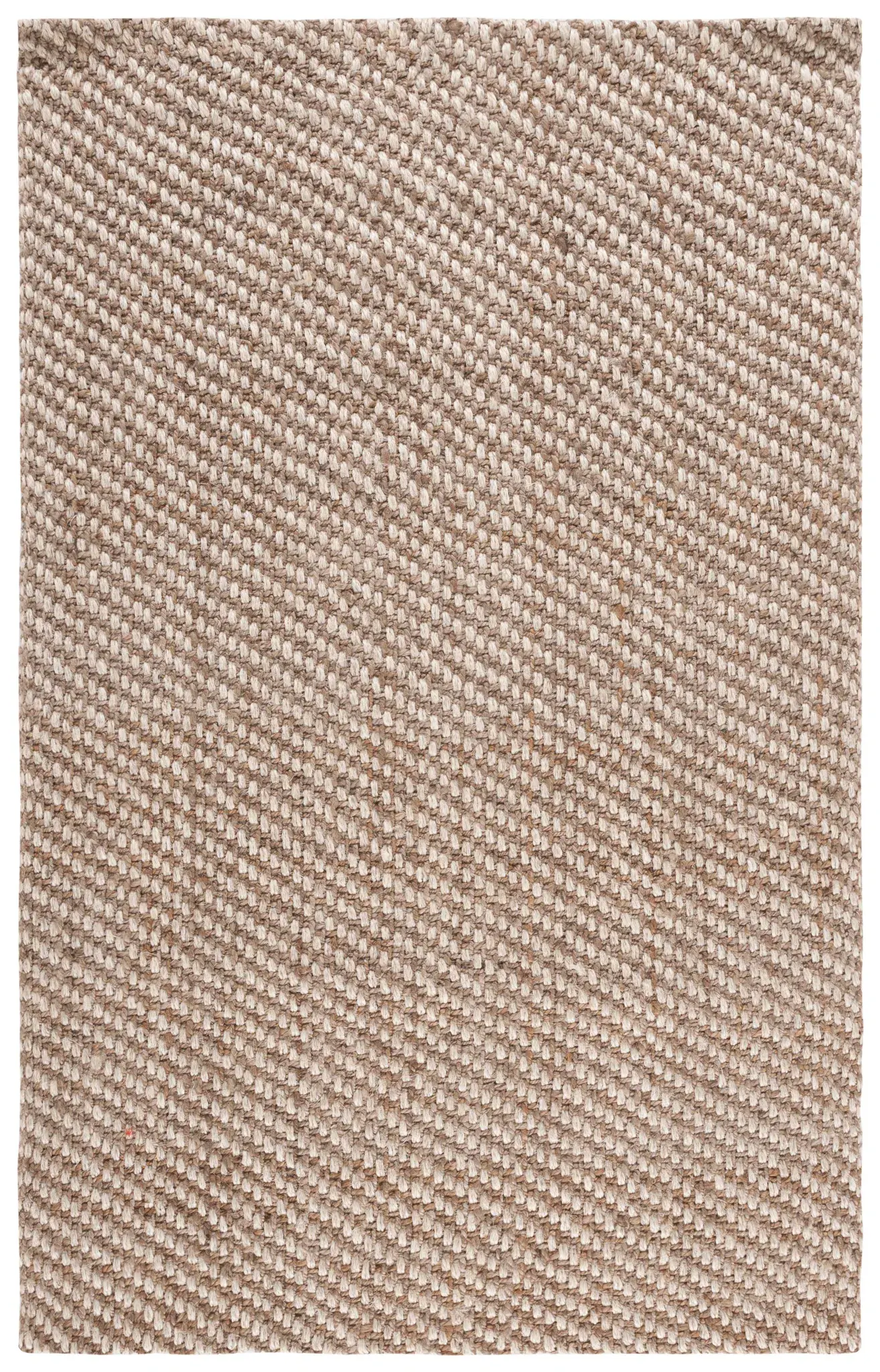 Natural Fiber Grenada Diagonal Ribbed Hand-Loomed Rug