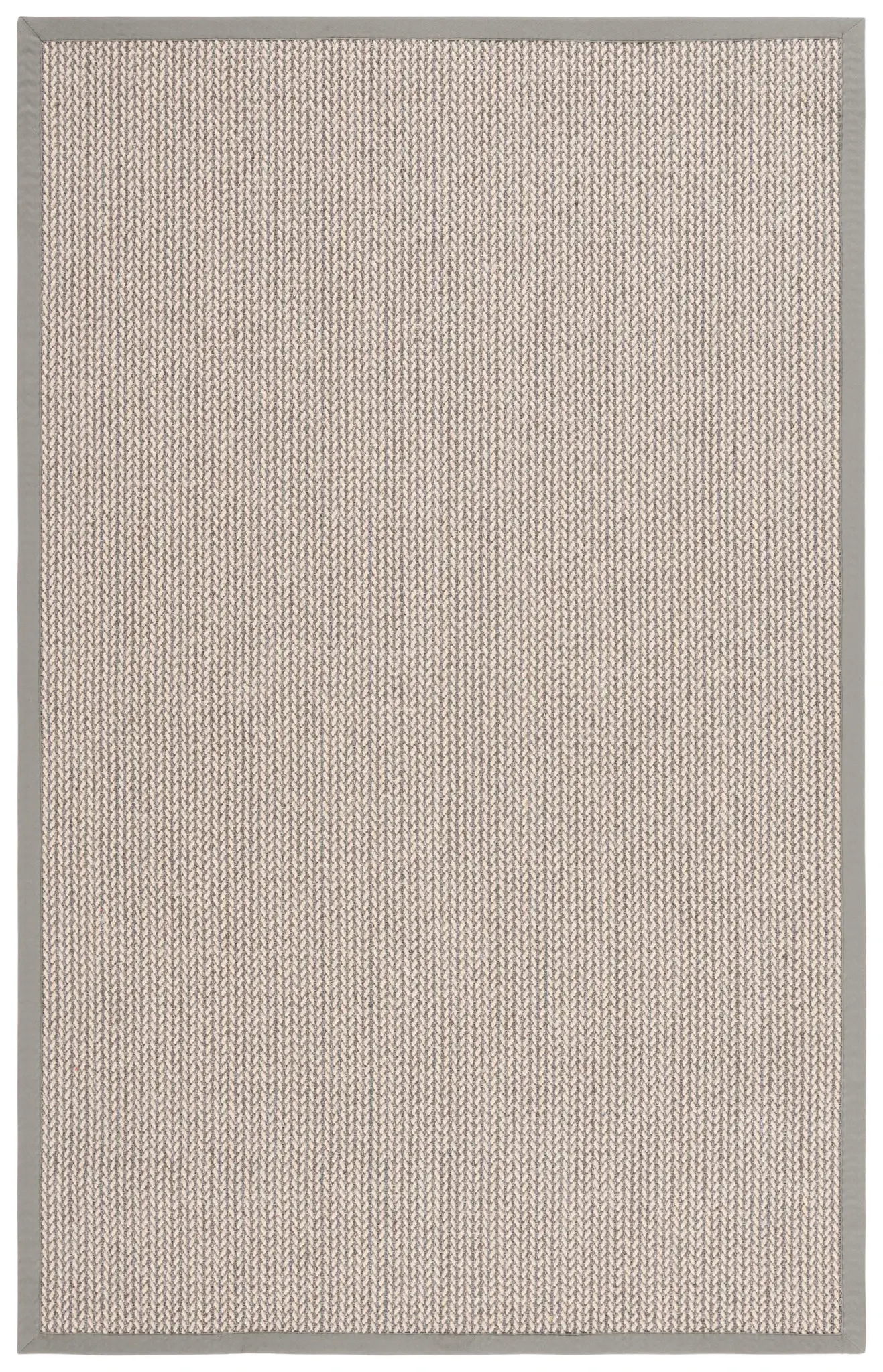 Natural Fiber Barbuda Chevron Border Rug