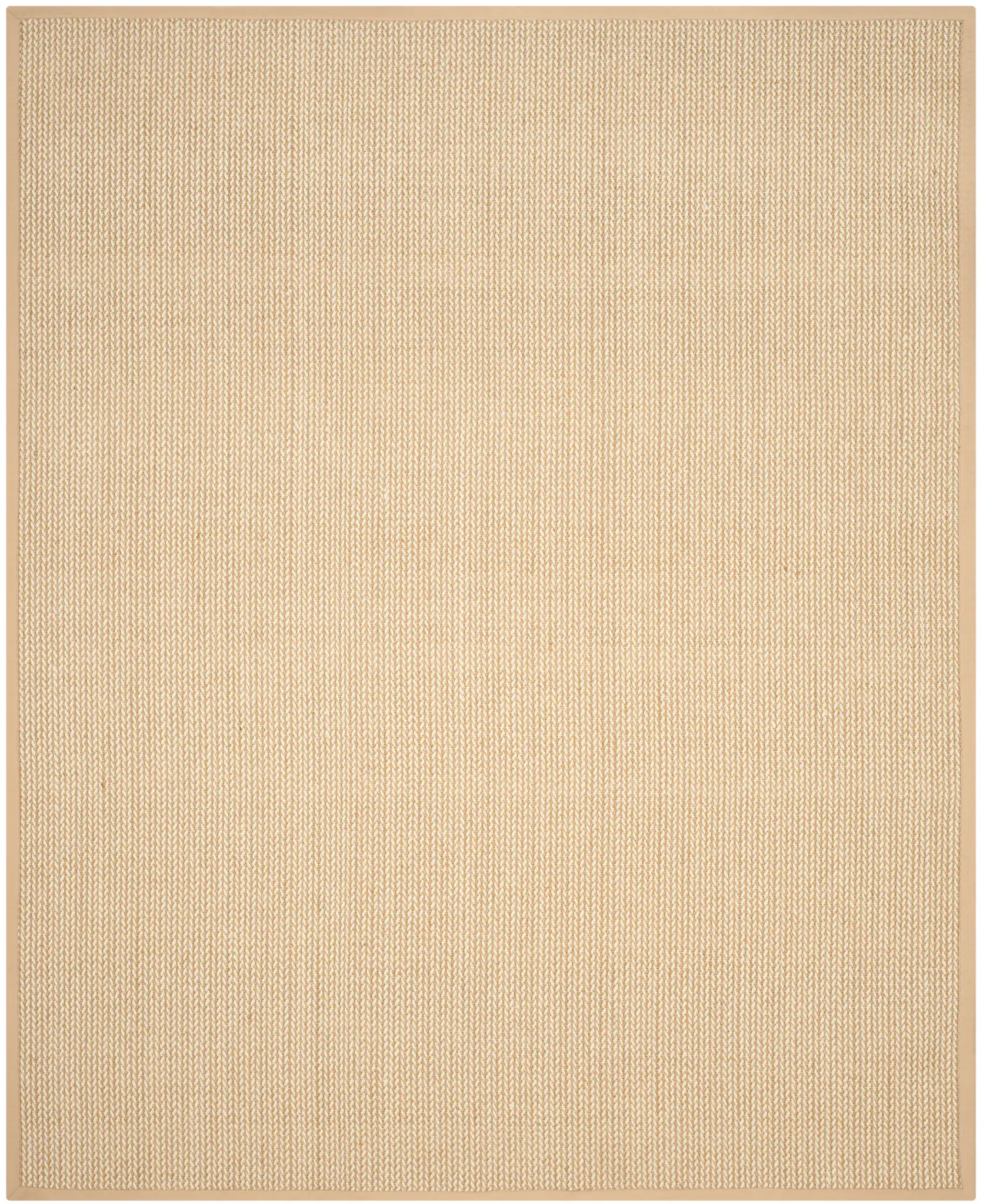 Natural Fiber Barbuda Chevron Border Rug