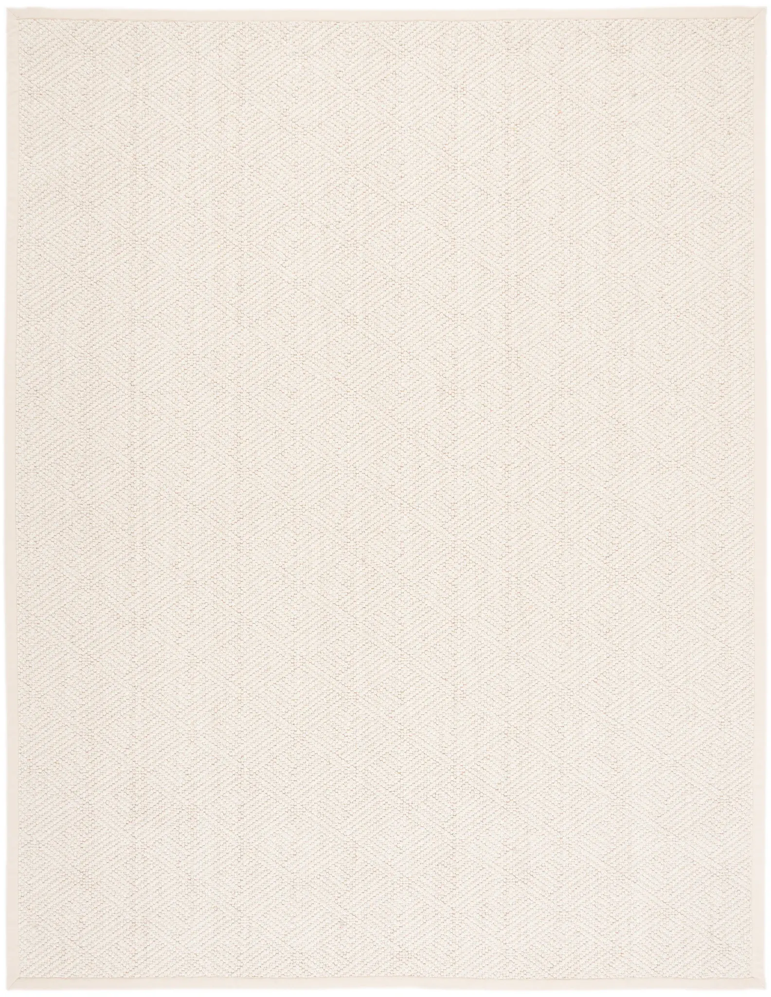 Natural Fiber Diamond Flatweave Rug