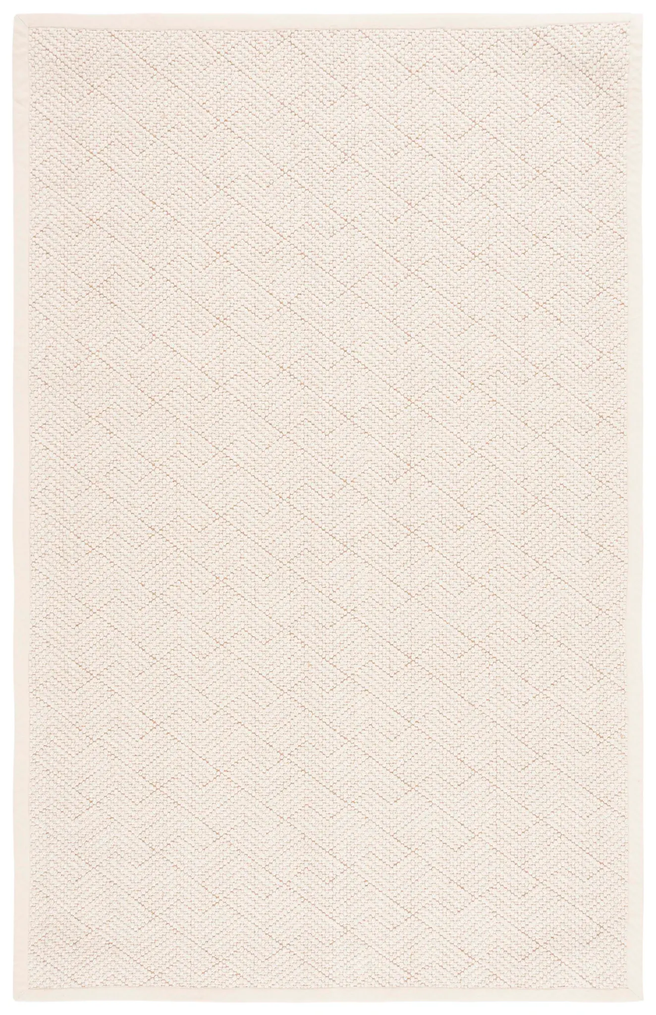 Natural Fiber Herringbone Flatweave Rug