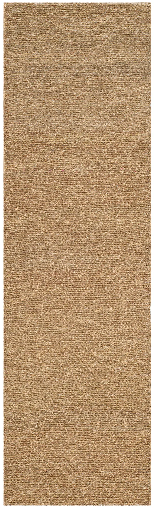 Natural Fiber Ribbed Hand-Woven Seagrass Rug