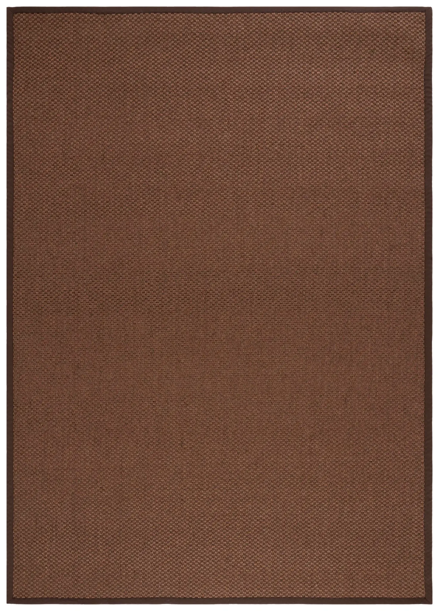 Natural Fiber Dotted Bordered Sisal Rug