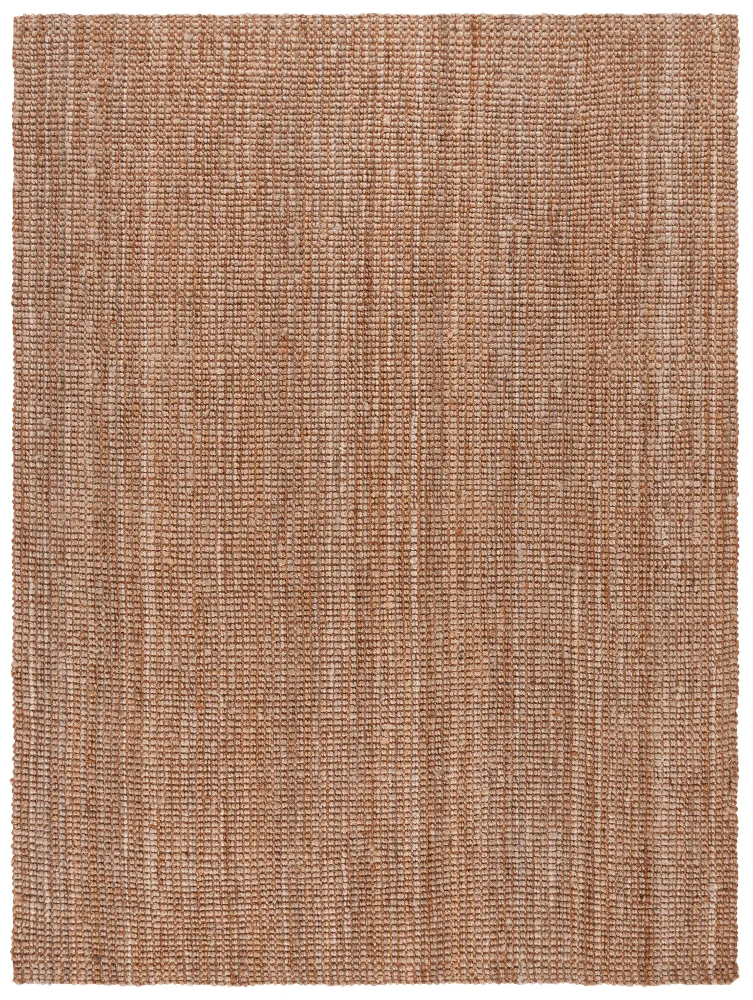 Natural Fiber Nubby Grid Hand-Woven Jute Rug