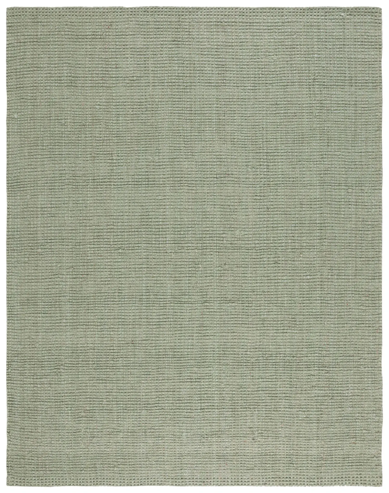 Natural Fiber Looped Ribbed Hand-Woven Jute Rug