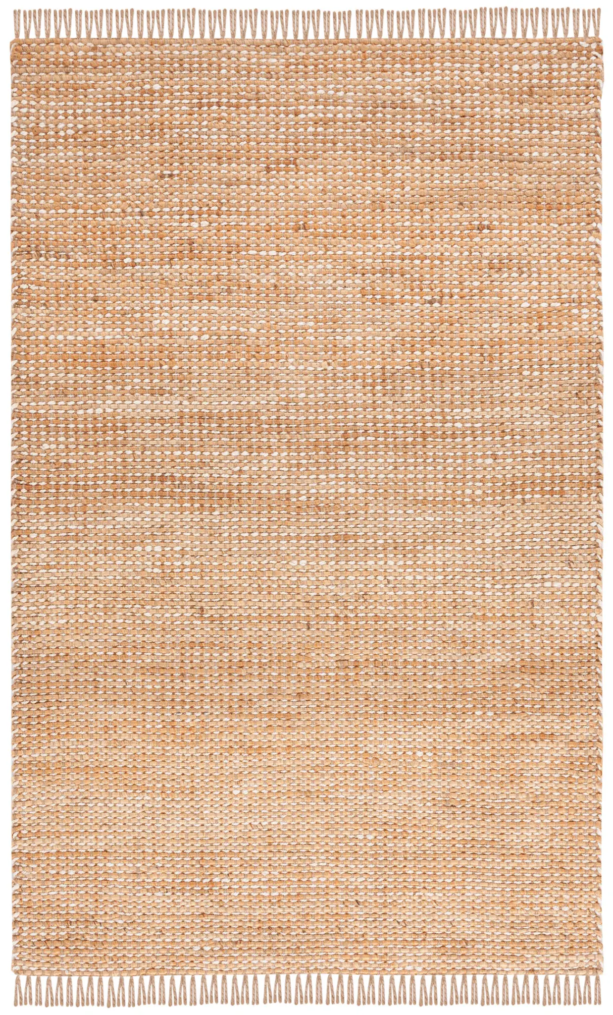 Natural Fiber Speckled Hand-Woven Jute Rug
