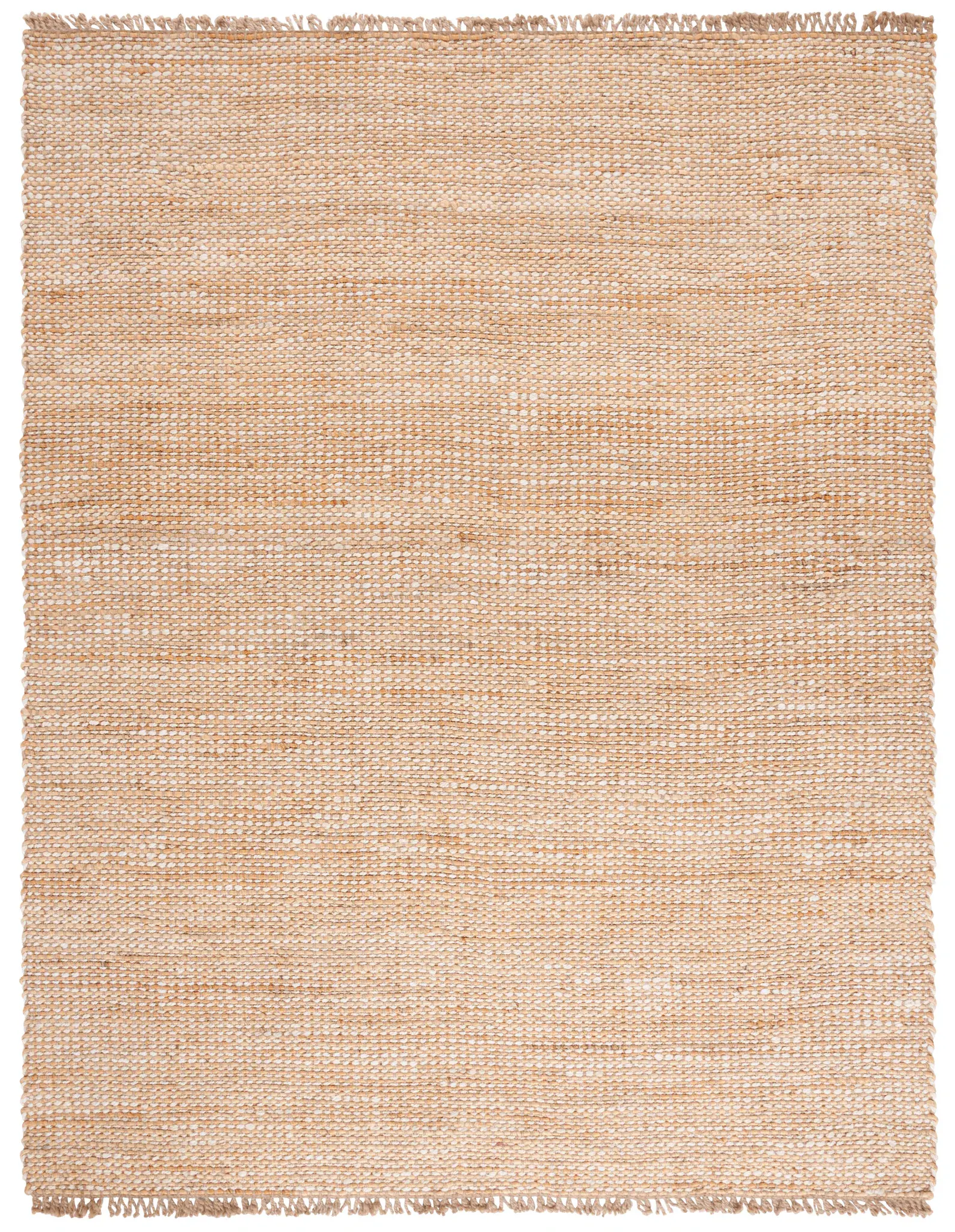 Natural Fiber Speckled Hand-Woven Jute Rug