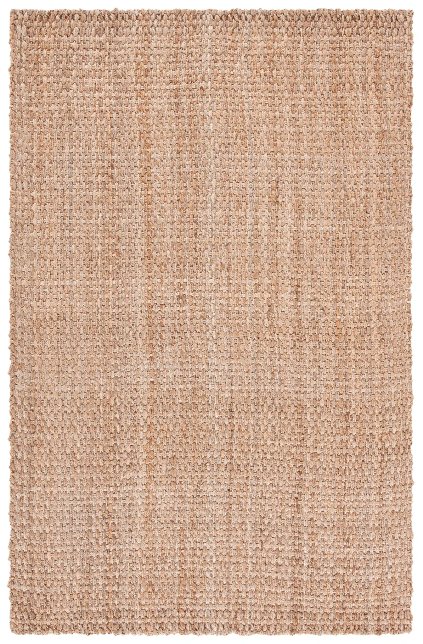 Natural Fiber Nubby Weave Hand-Woven Jute Rug