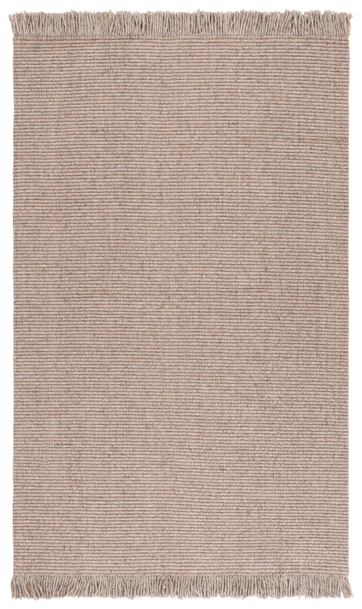 Natural Fiber Scandinavian Solid Rug