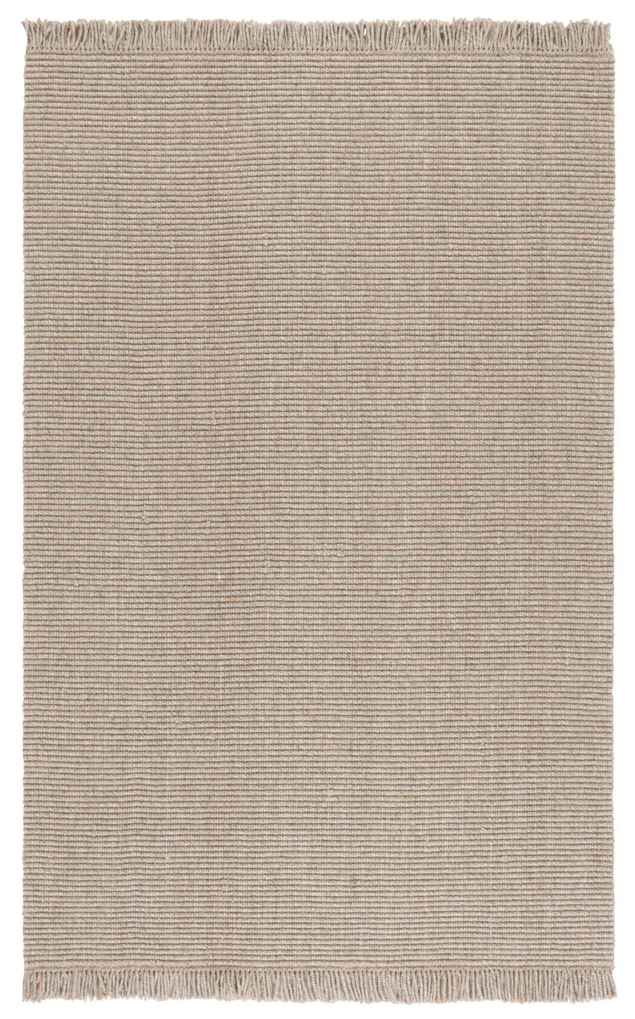 Natural Fiber Scandinavian Solid Rug