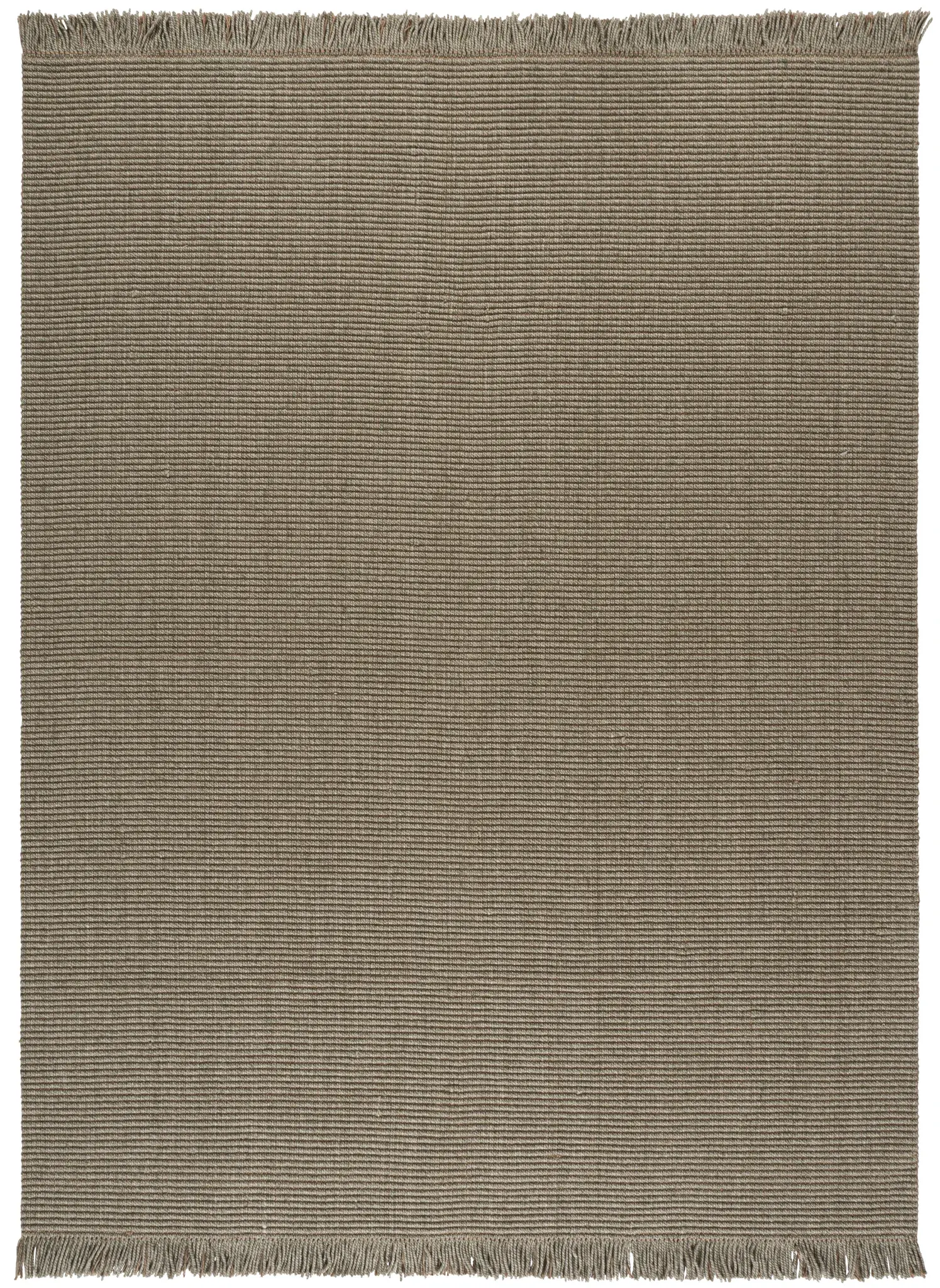 Natural Fiber Scandinavian Solid Rug