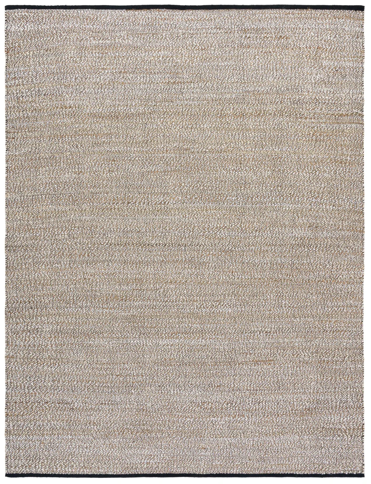 Natural Fiber Bound Flatweave Jute Rug