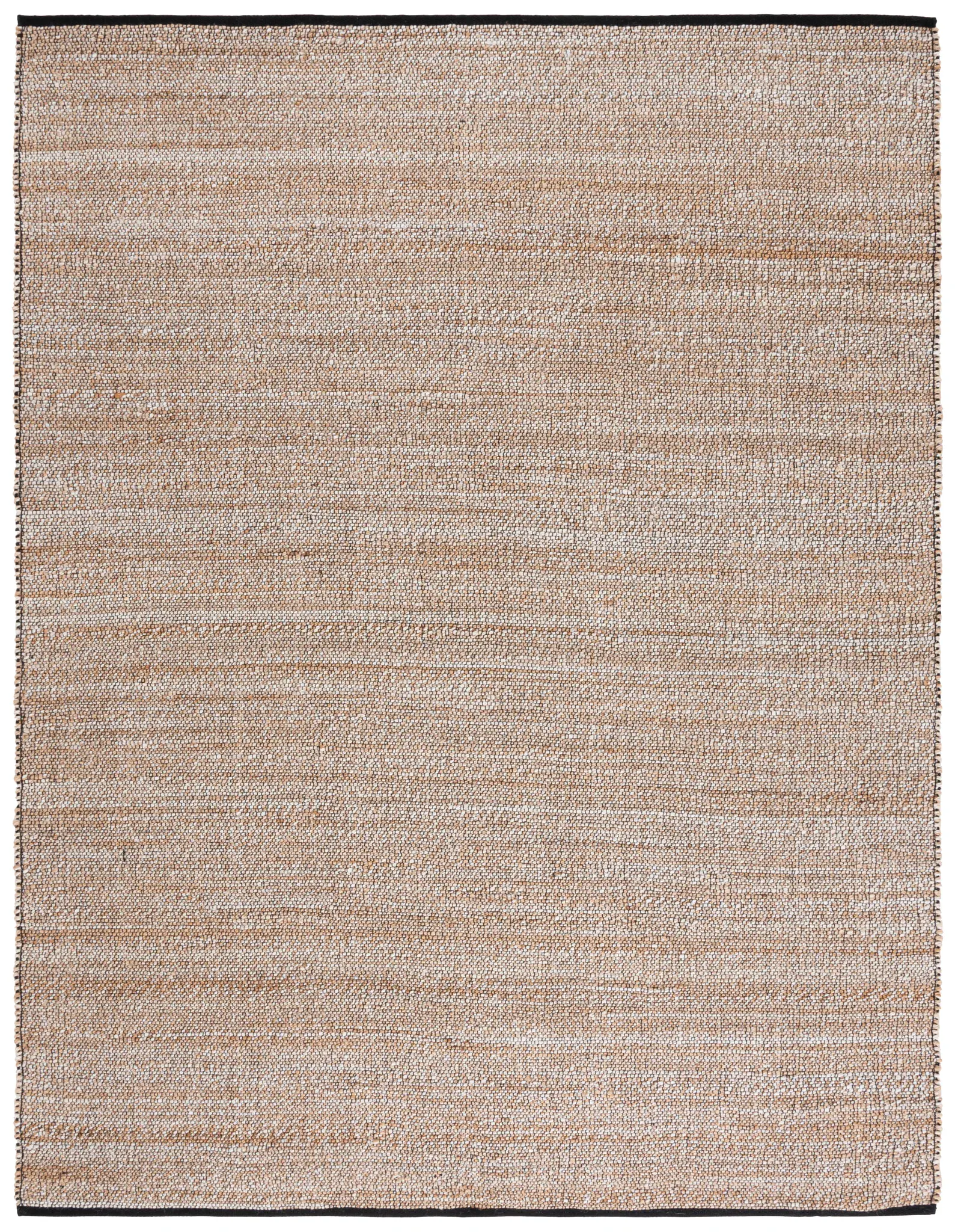 Natural Fiber Bound Flatweave Jute Rug