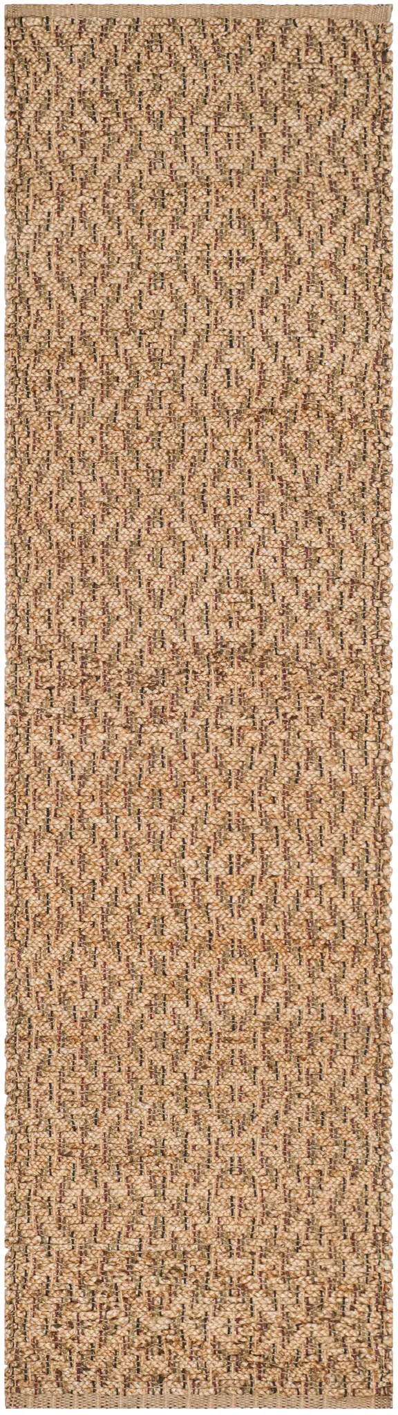Natural Fiber Micro Diamond Weave Hand-Woven Jute Rug