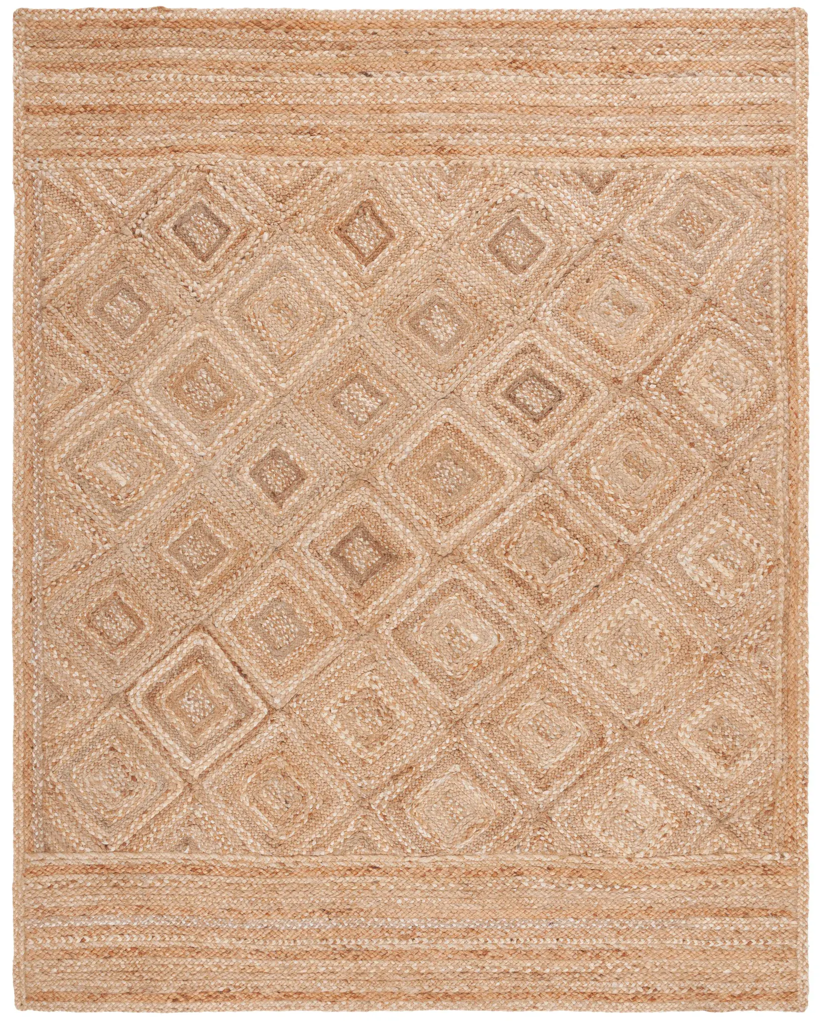 Natural Fiber San Andres Hand-Woven Jute Rug
