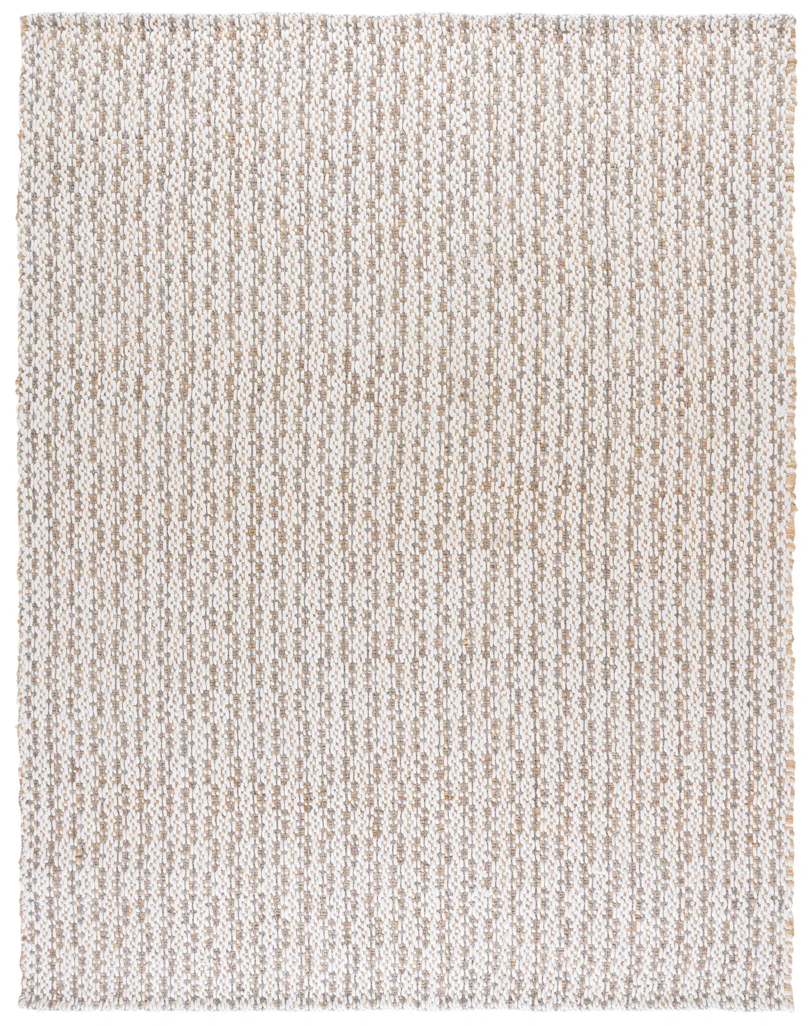 Natural Fiber Basketweave Hand-Loomed Jute Rug