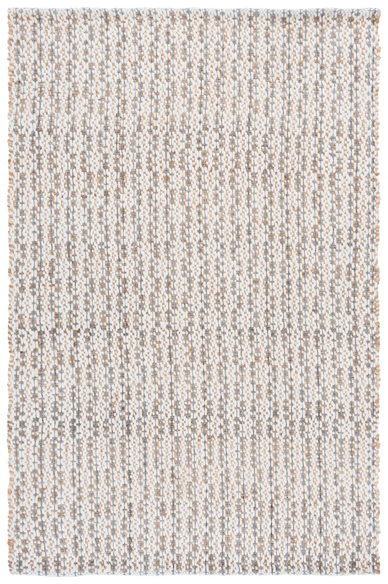 Natural Fiber Basketweave Hand-Loomed Jute Rug