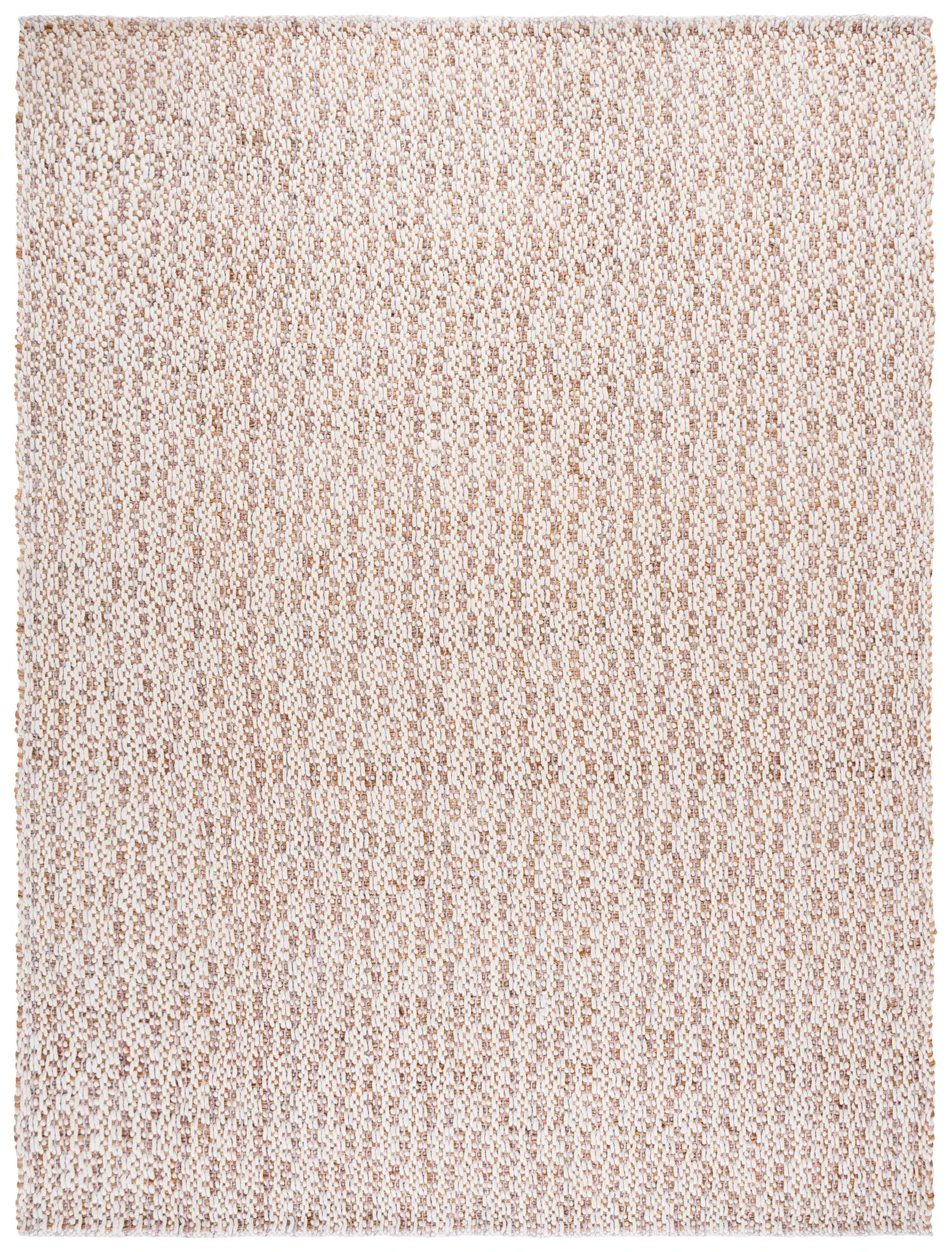 Natural Fiber Basketweave Hand-Loomed Jute Rug