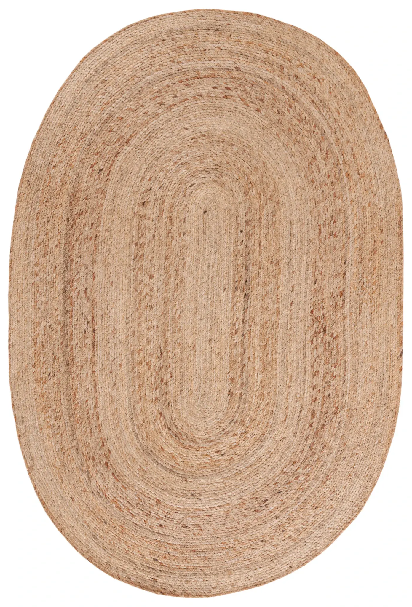 Natural Fiber Spiral Braided Hand-Woven Jute Rug