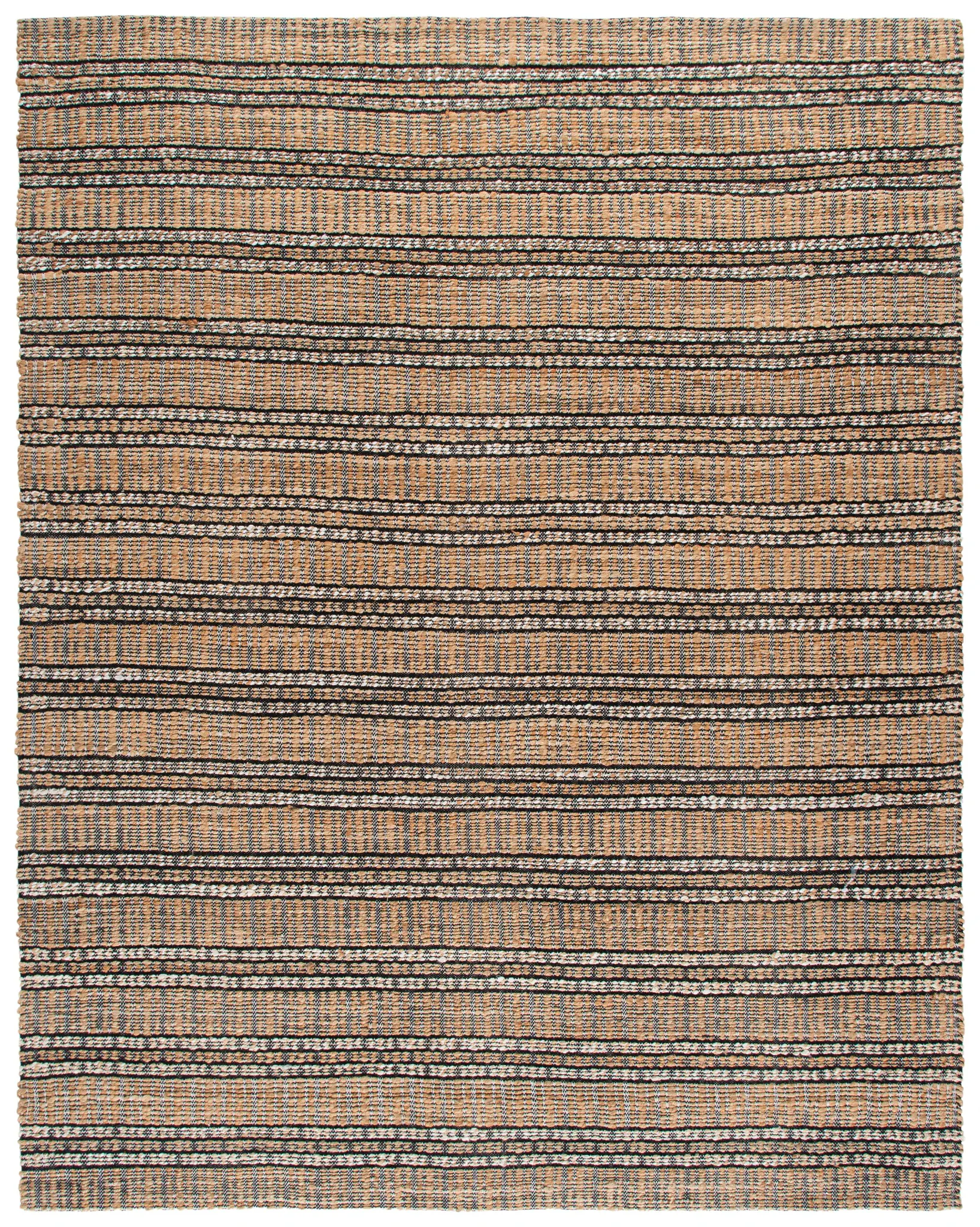 Natural Fiber Pinstripe Flatweave Rug