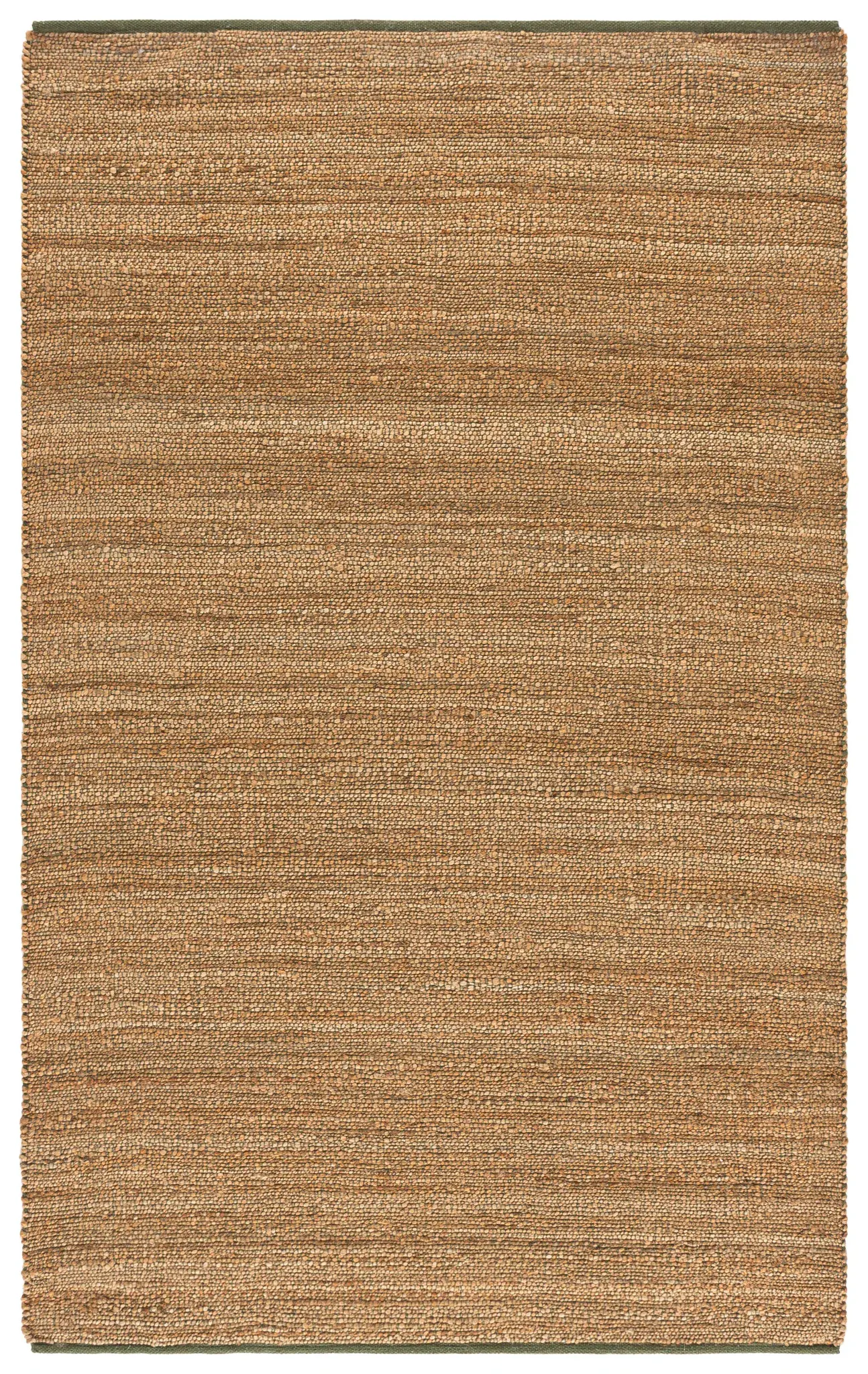 Natural Fiber Ribbed Modern Rug