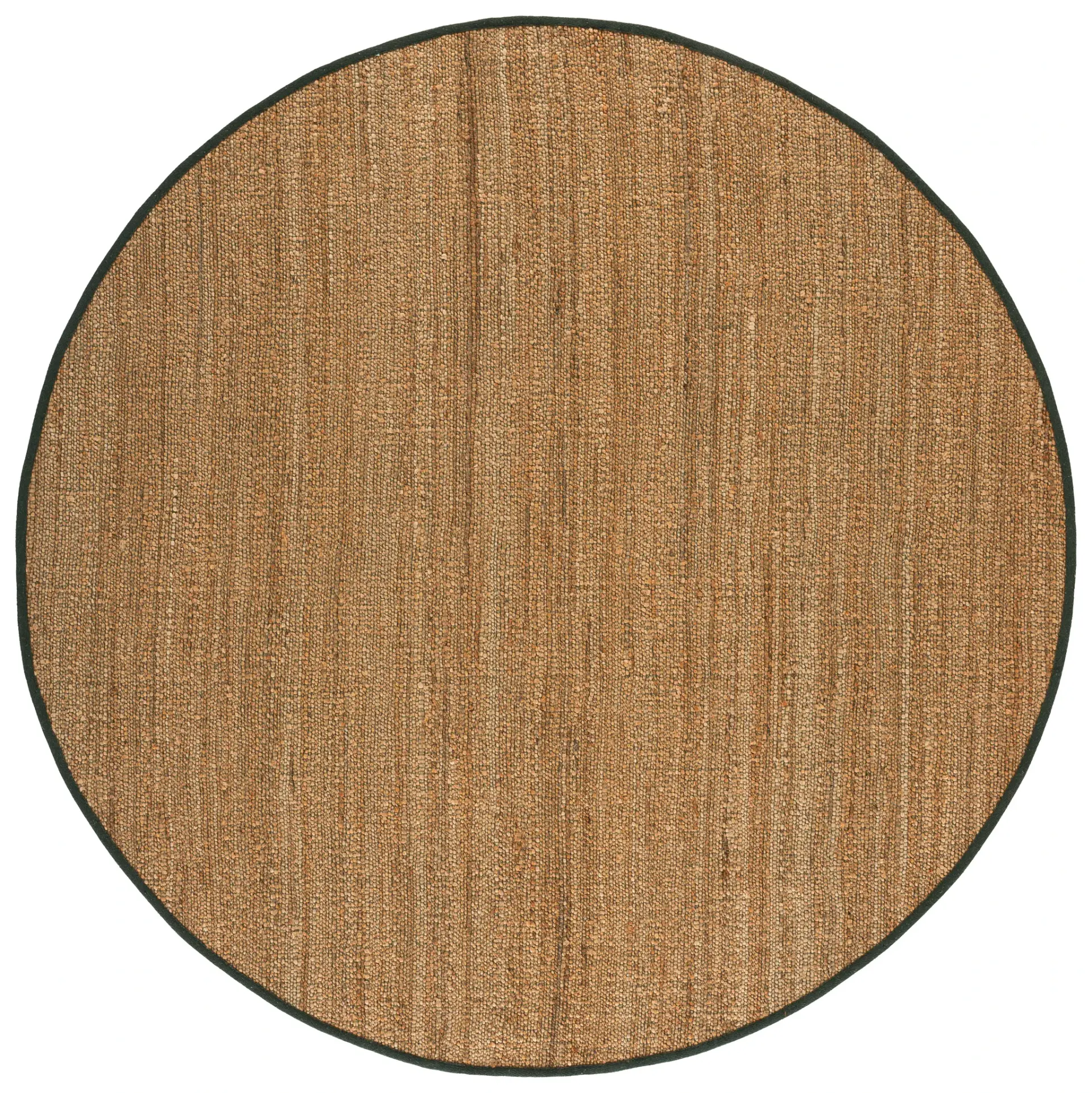 Natural Fiber Ribbed Modern Rug