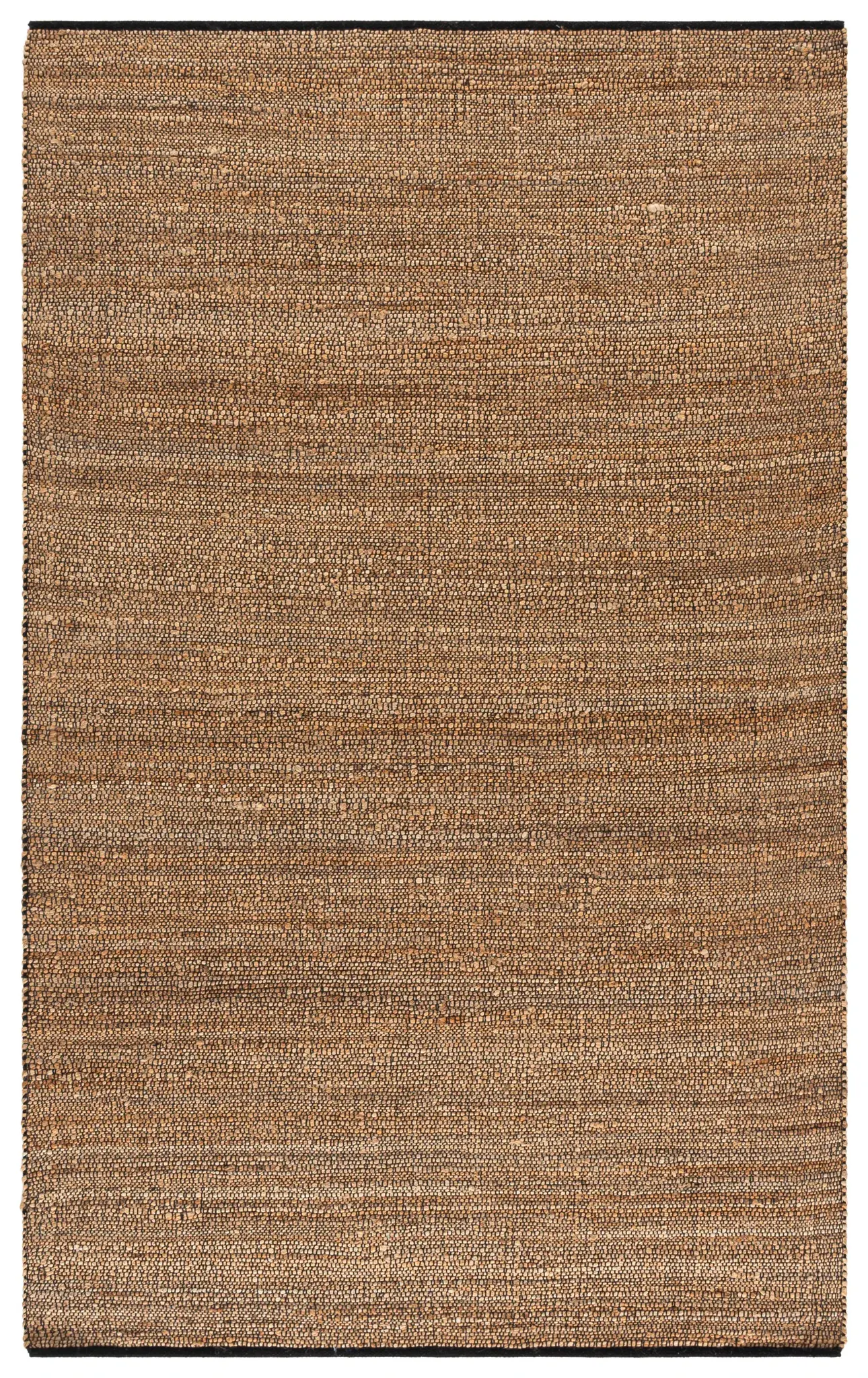 Natural Fiber Ribbed Modern Rug
