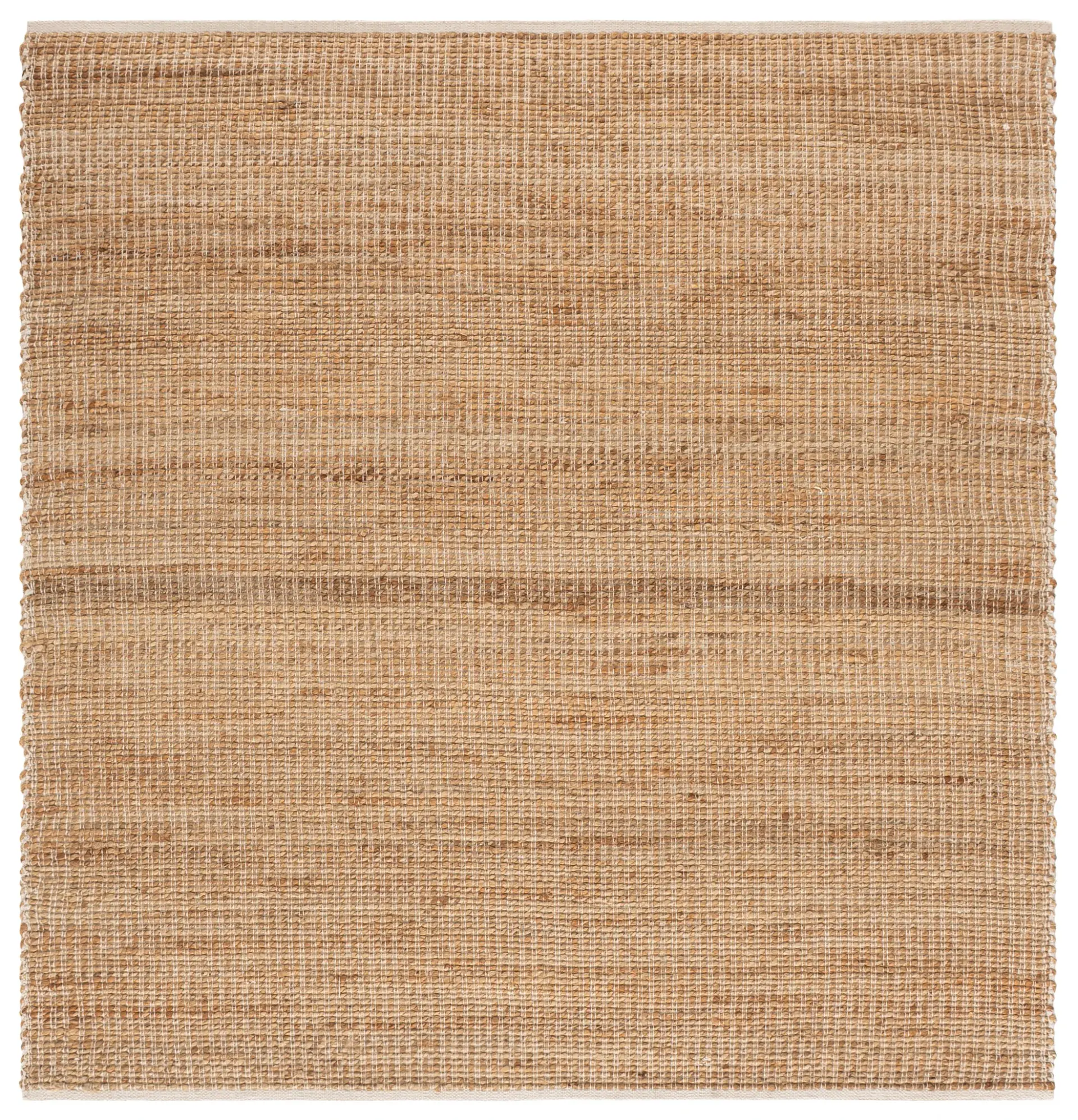 Natural Fiber Coastal Ribbed Jute Rug