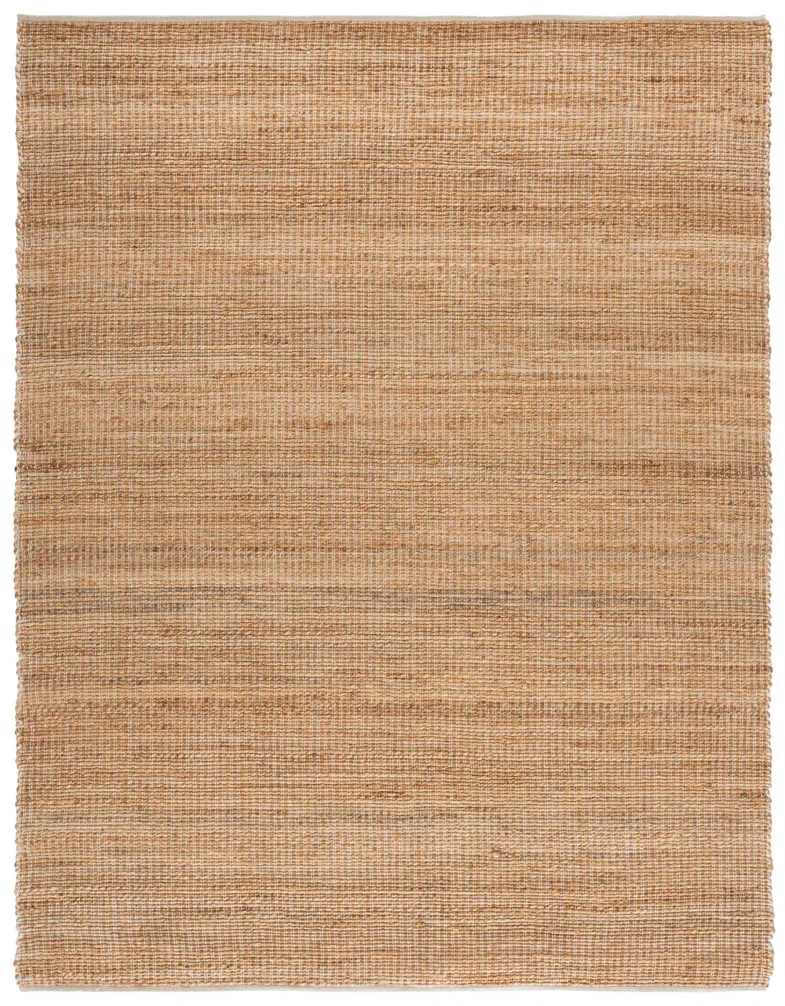 Natural Fiber Coastal Ribbed Jute Rug