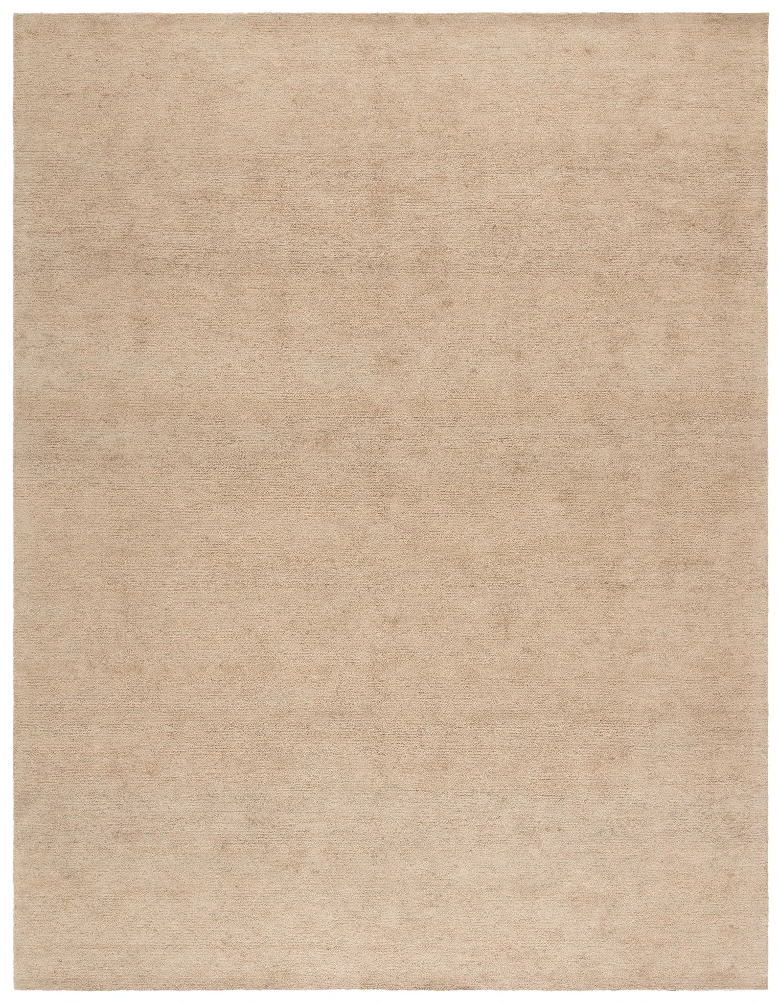 Natural Fiber Solid Hand-Tufted Rug