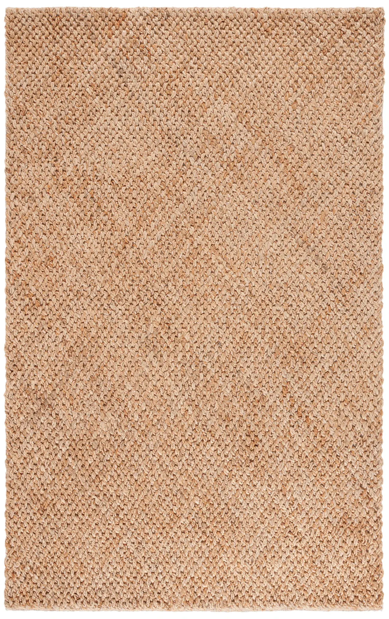Natural Fiber Basketweave Flatweave Jute Rug