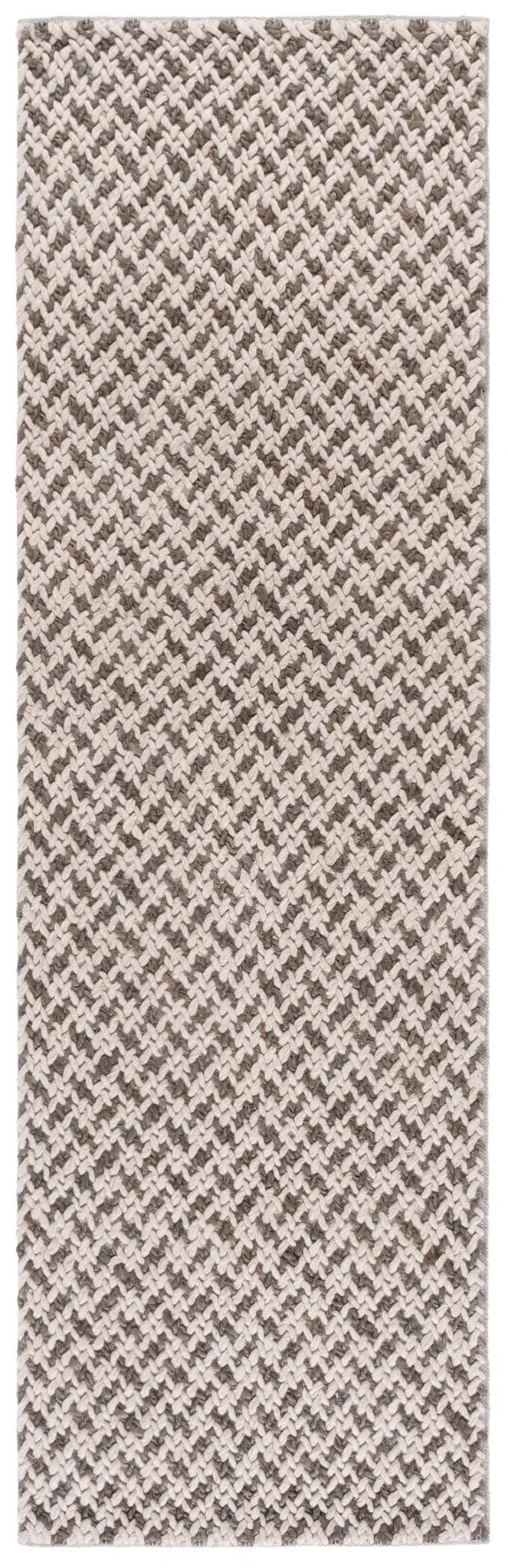 Natural Fiber Couture Basketweave Hand-Loomed Rug