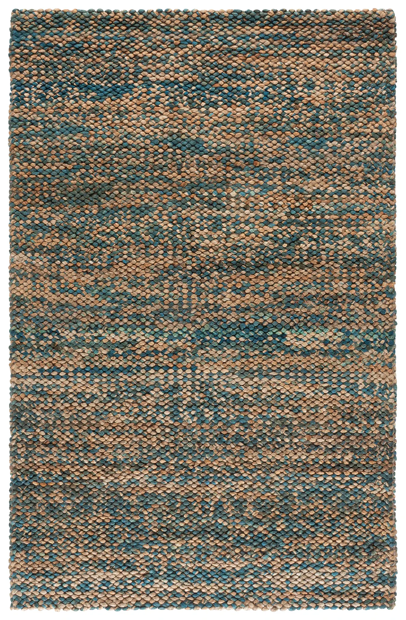 Natural Fiber Couture Natural Fiber Braided Hand-Woven Jute Rug
